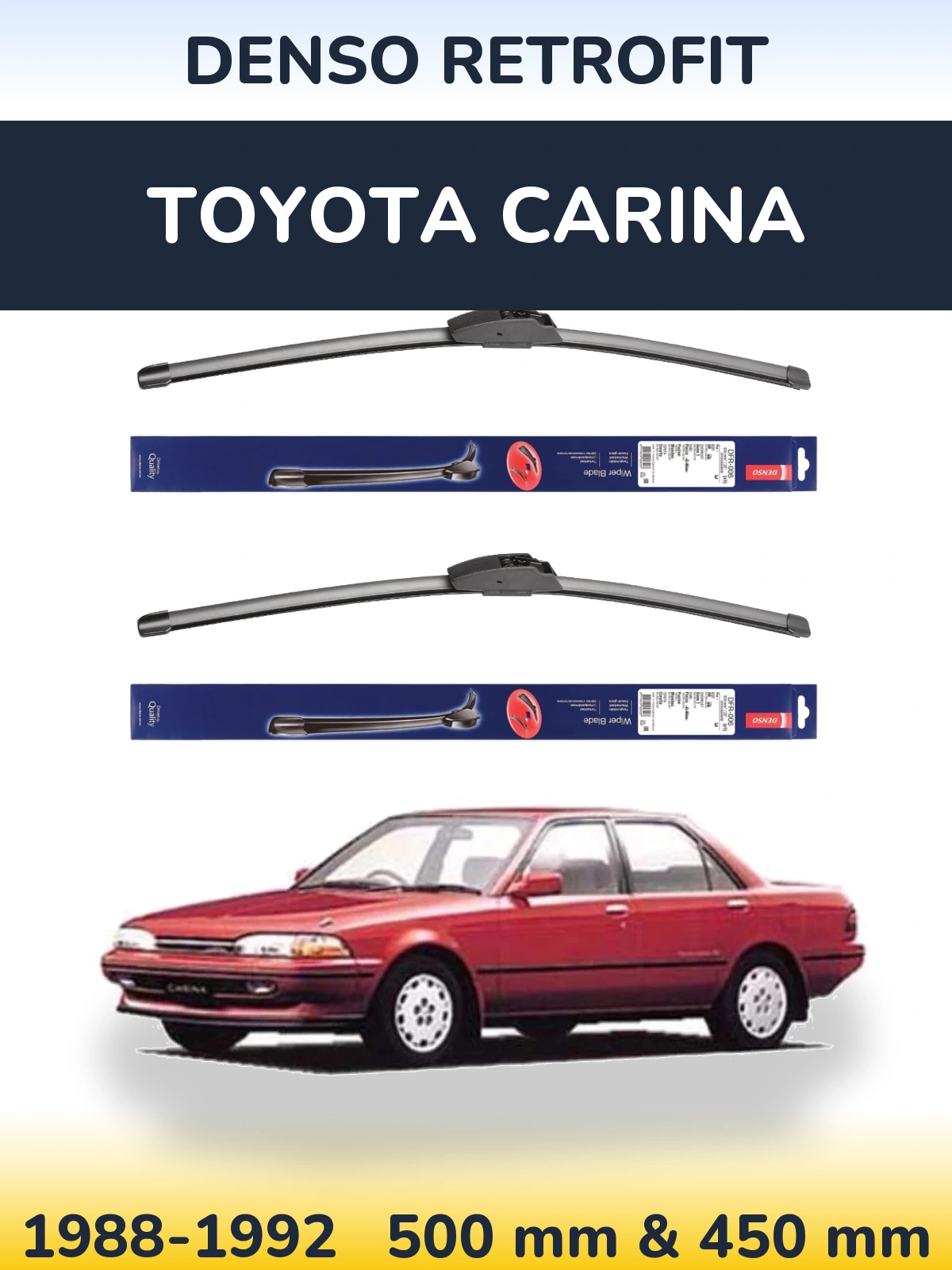 Torkarblad Denso Retrofit för Toyota Carina