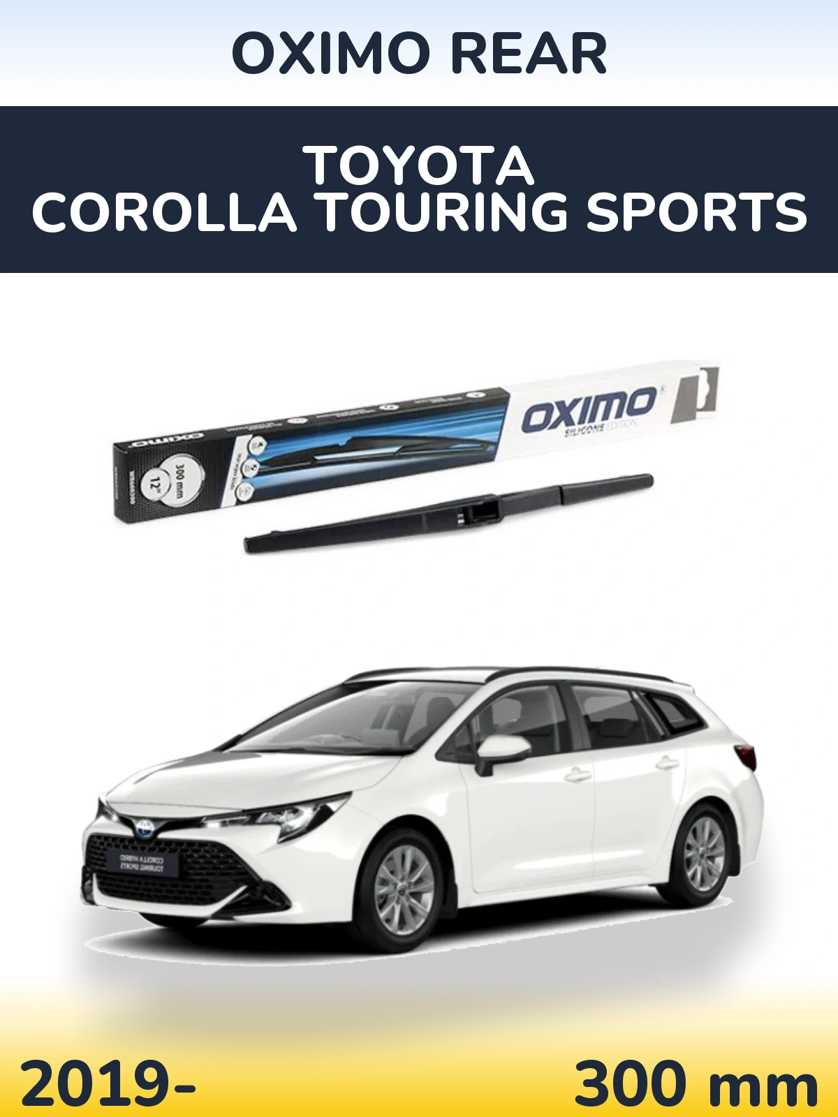 Torkarblad Oximo Rear för Toyota Corolla Touring Sports