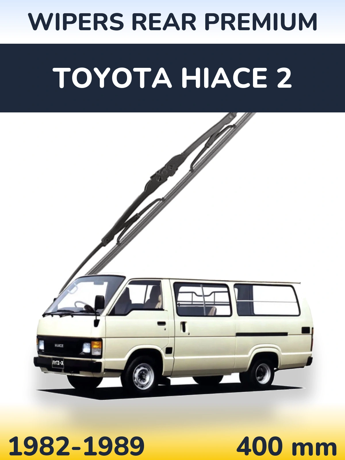 Torkarblad WIPERS REAR PREMIUM för Toyota Hiace 2