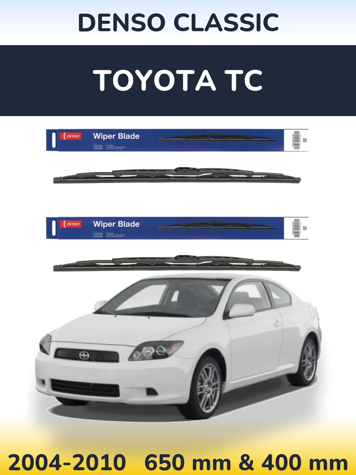 Torkarblad Denso Classic för Toyota tC