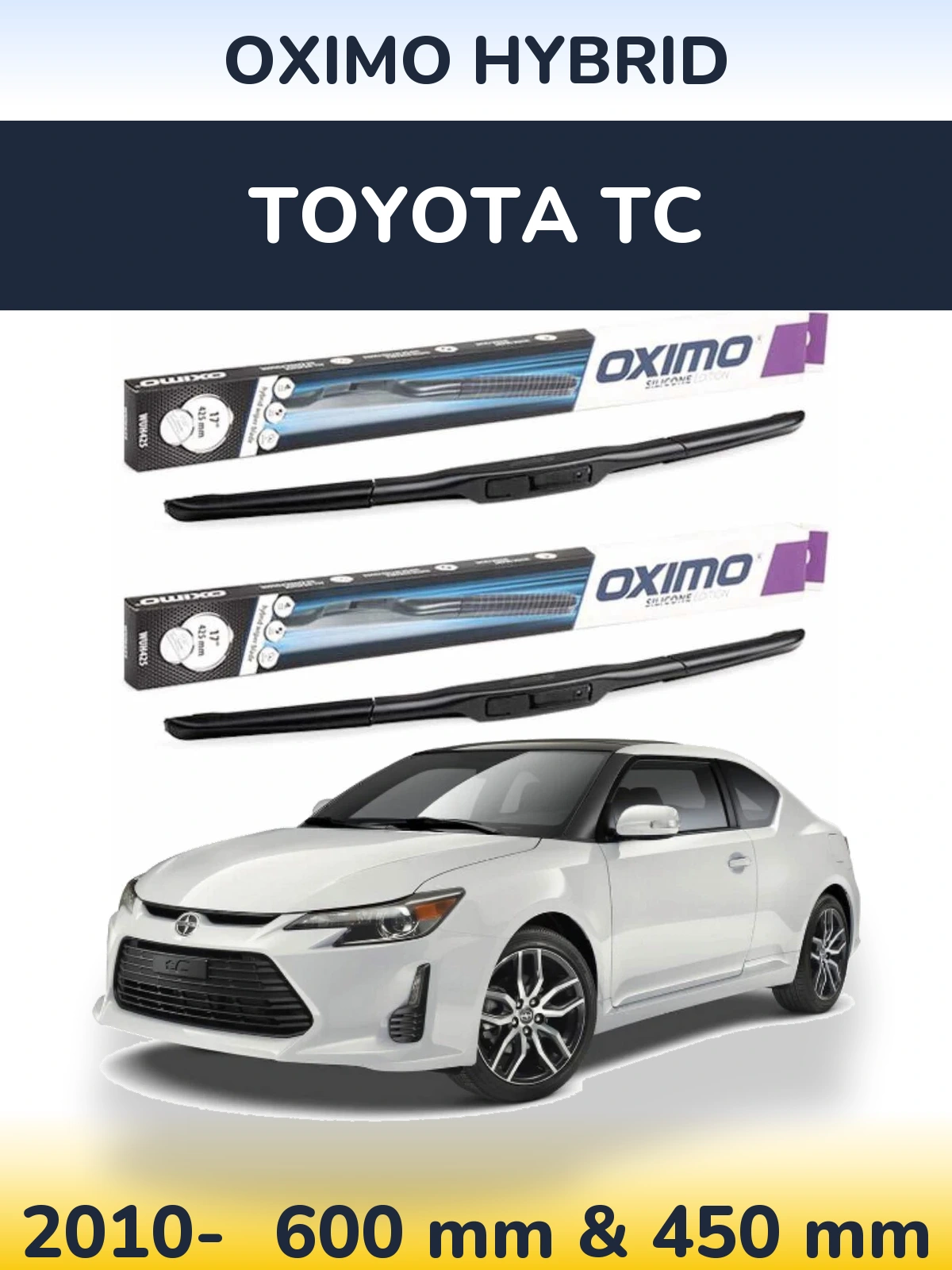 Torkarblad Oximo Hybrid för Toyota tC