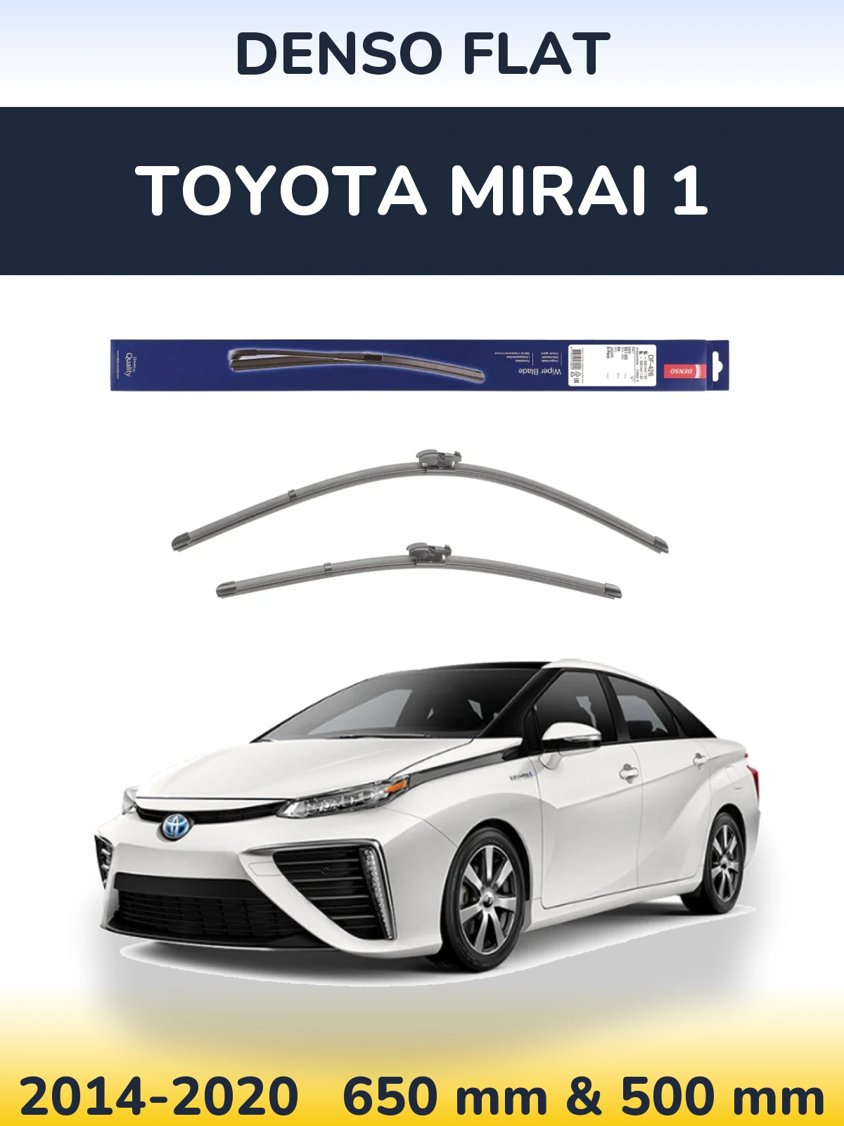 Torkarblad Denso Flat för Toyota Mirai 1