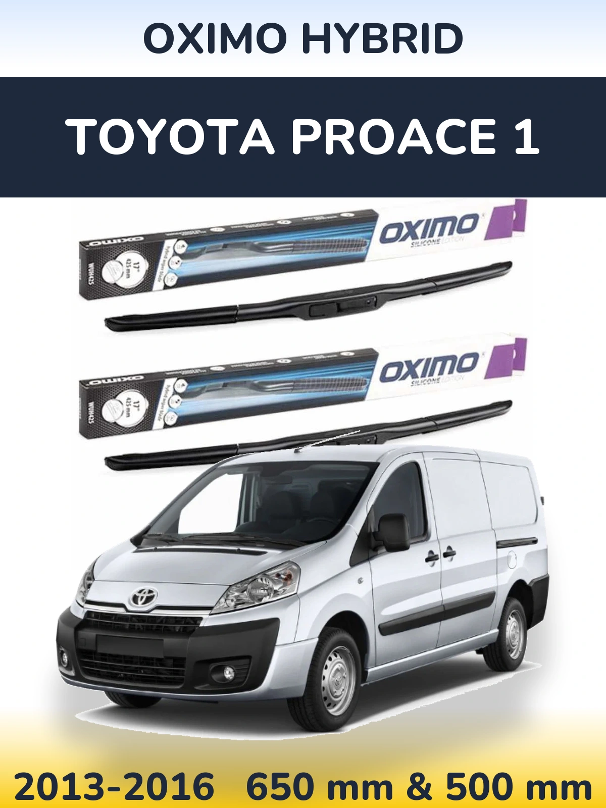 Torkarblad Oximo Hybrid för Toyota ProAce 1