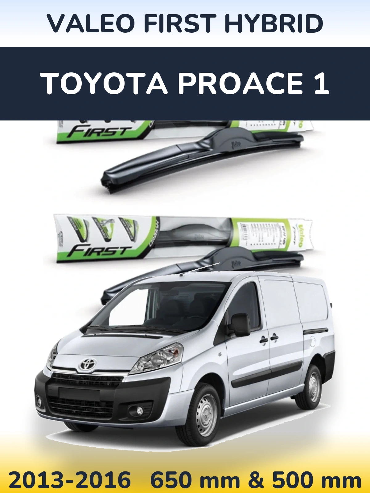 Torkarblad Valeo First Hybrid för Toyota ProAce 1