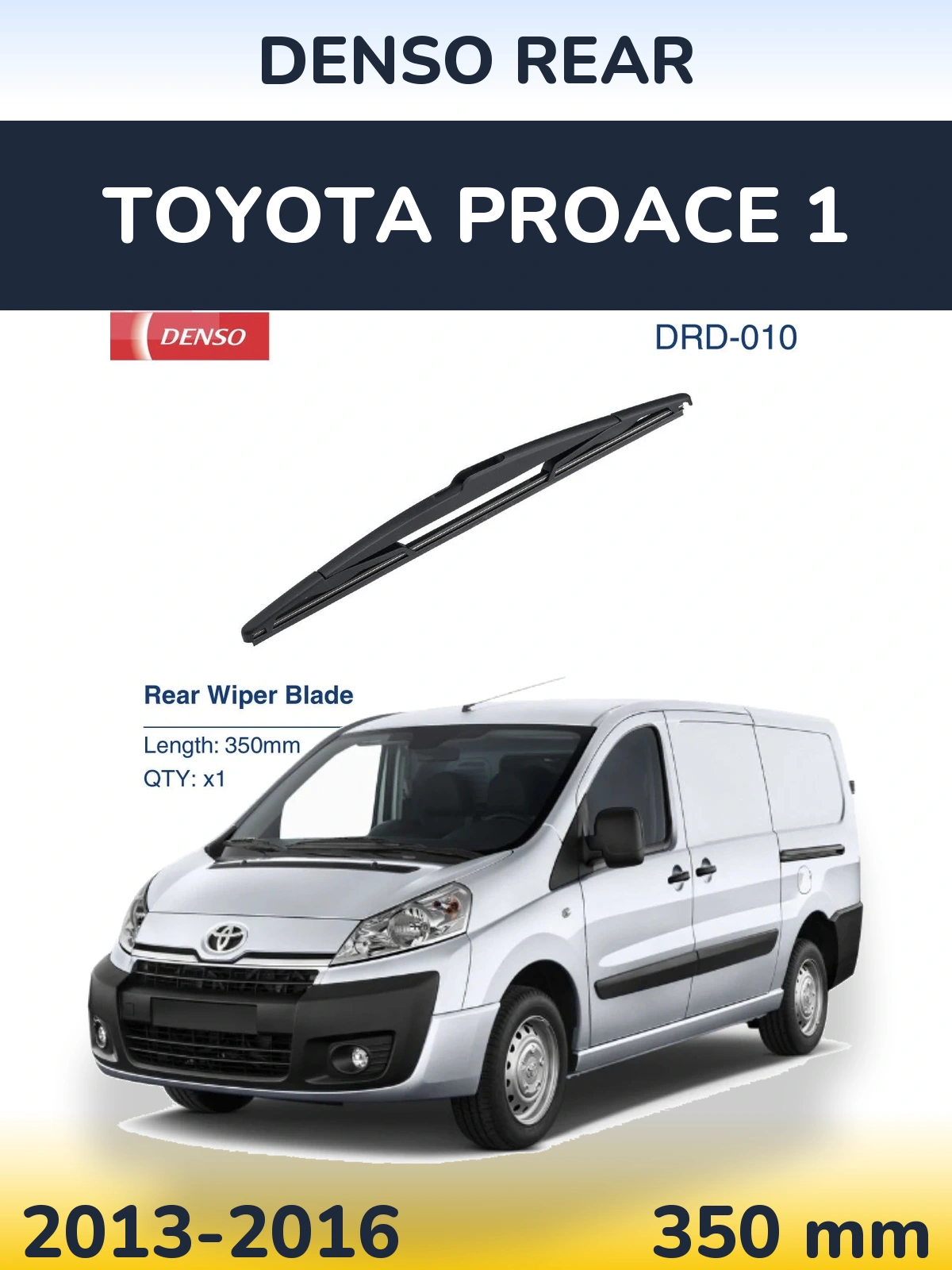 Torkarblad Denso Rear för Toyota ProAce 1