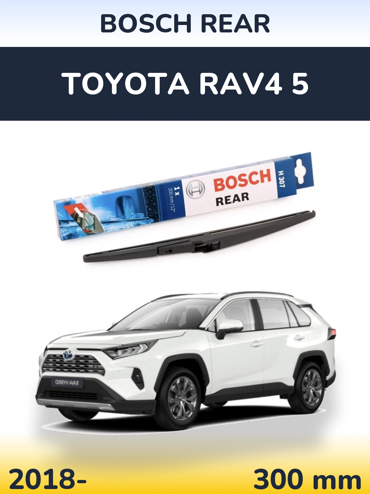 Torkarblad BOSCH Rear för Toyota RAV4 5