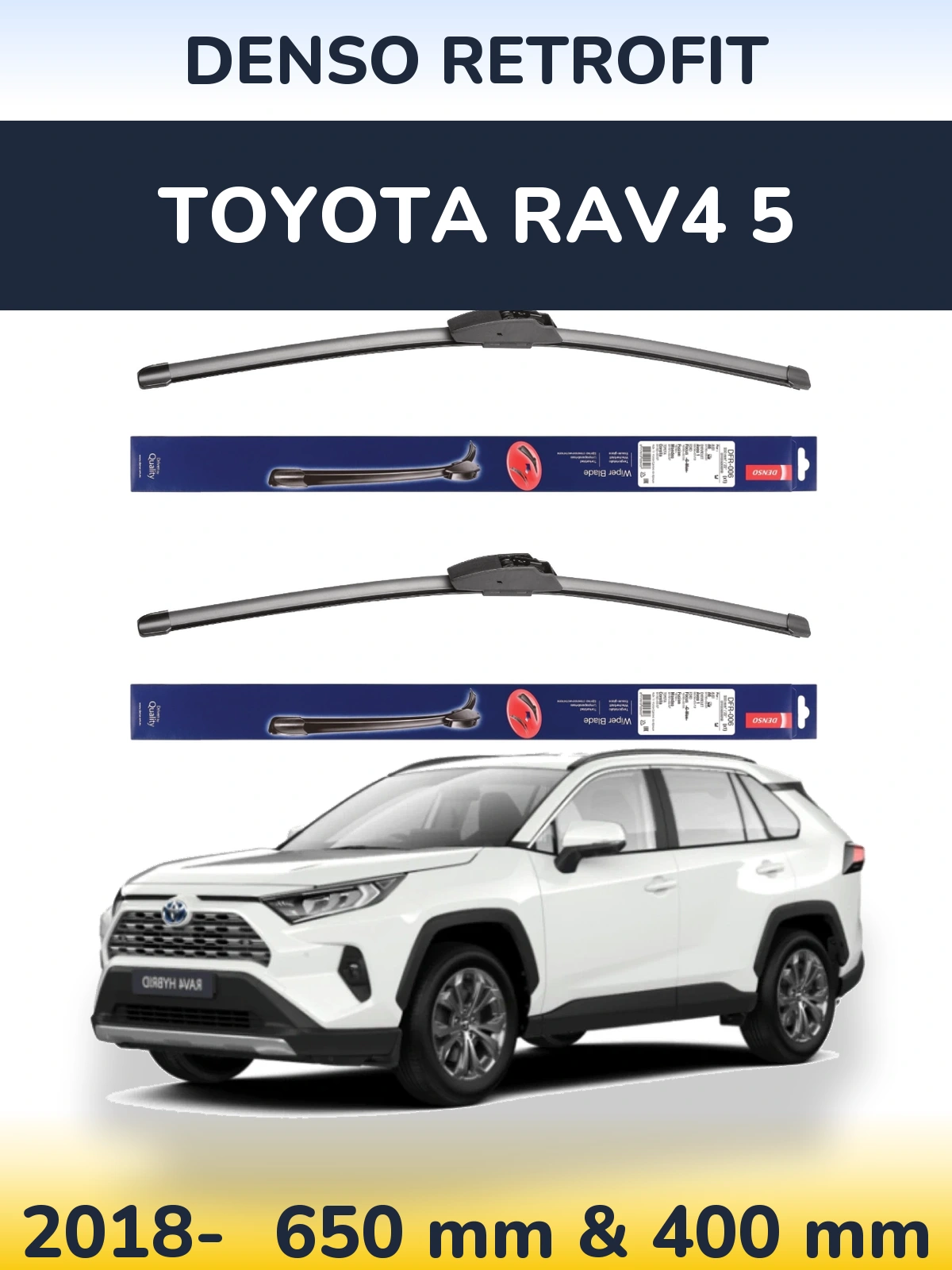 Torkarblad Denso Retrofit för Toyota RAV4 5