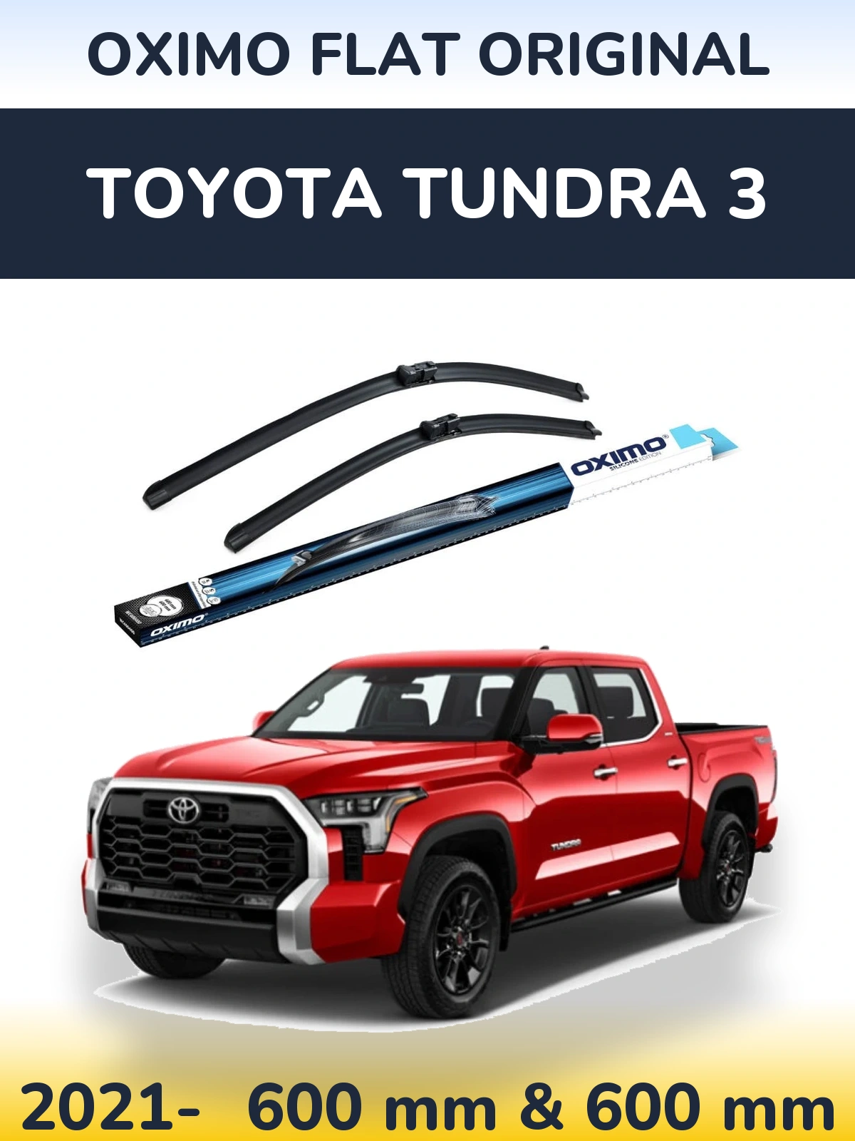 Torkarblad Oximo Flat Original för Toyota Tundra 3