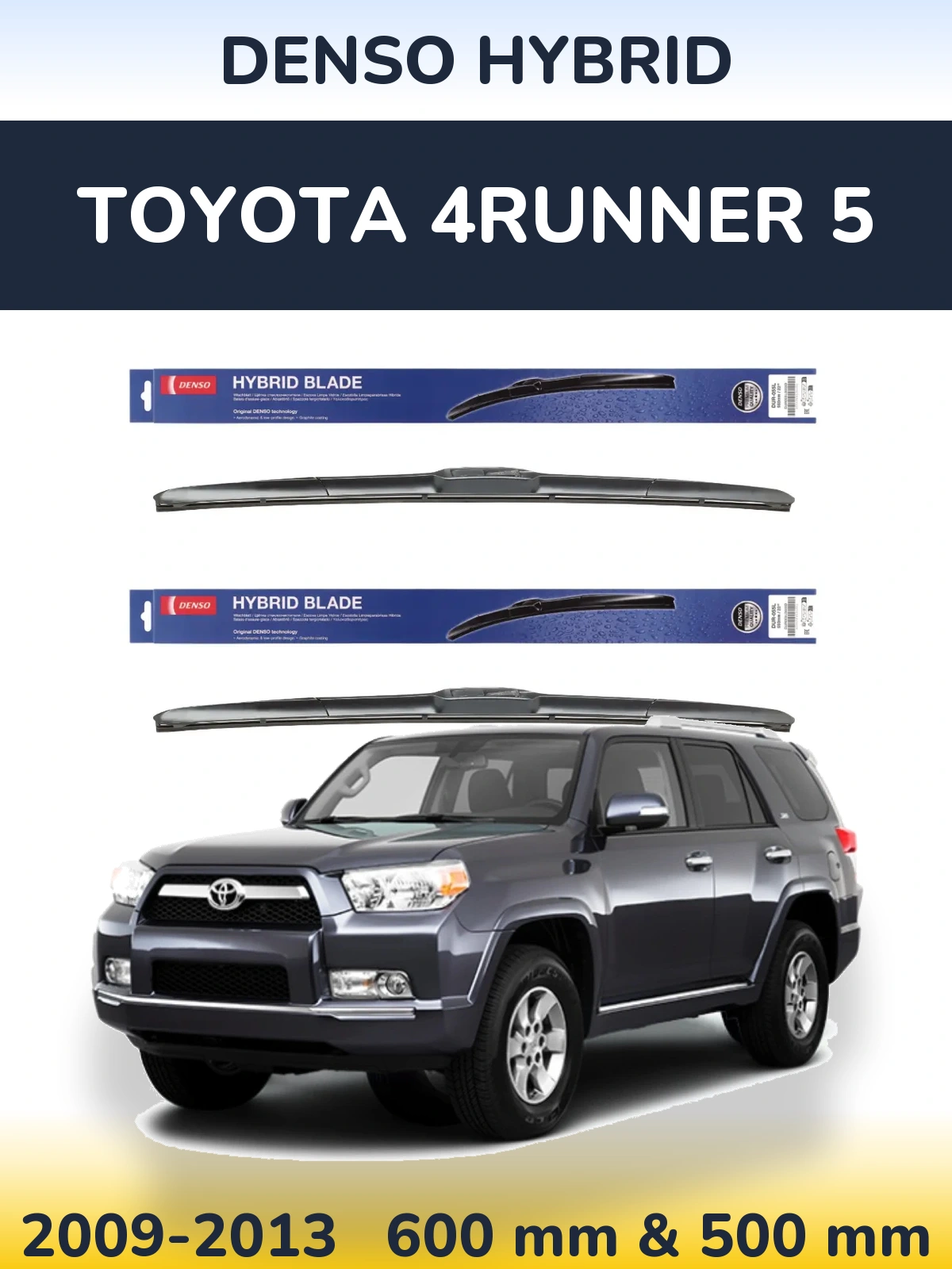 Torkarblad Denso Hybrid för Toyota 4Runner 5