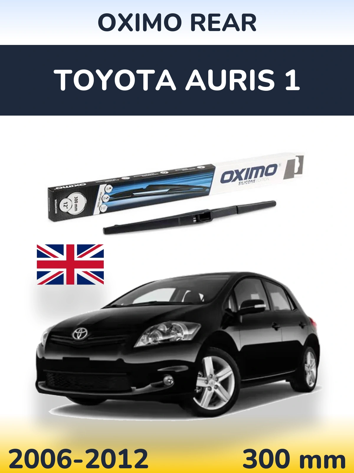 Torkarblad Oximo Rear för Toyota Auris 1