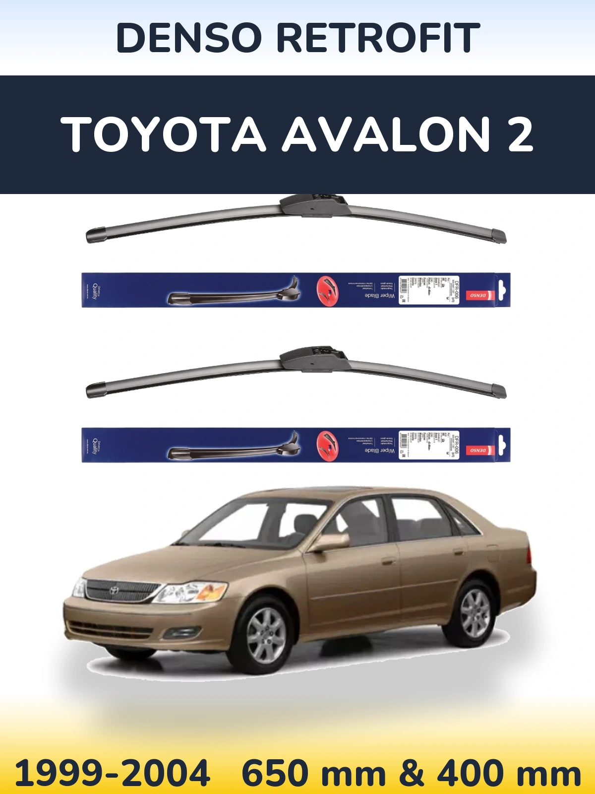 Torkarblad Denso Retrofit för Toyota Avalon 2