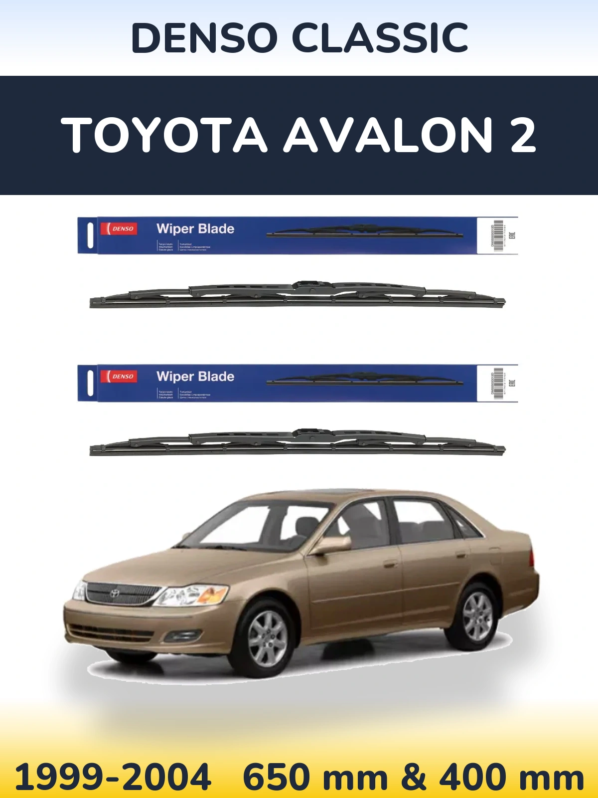 Torkarblad Denso Classic för Toyota Avalon 2