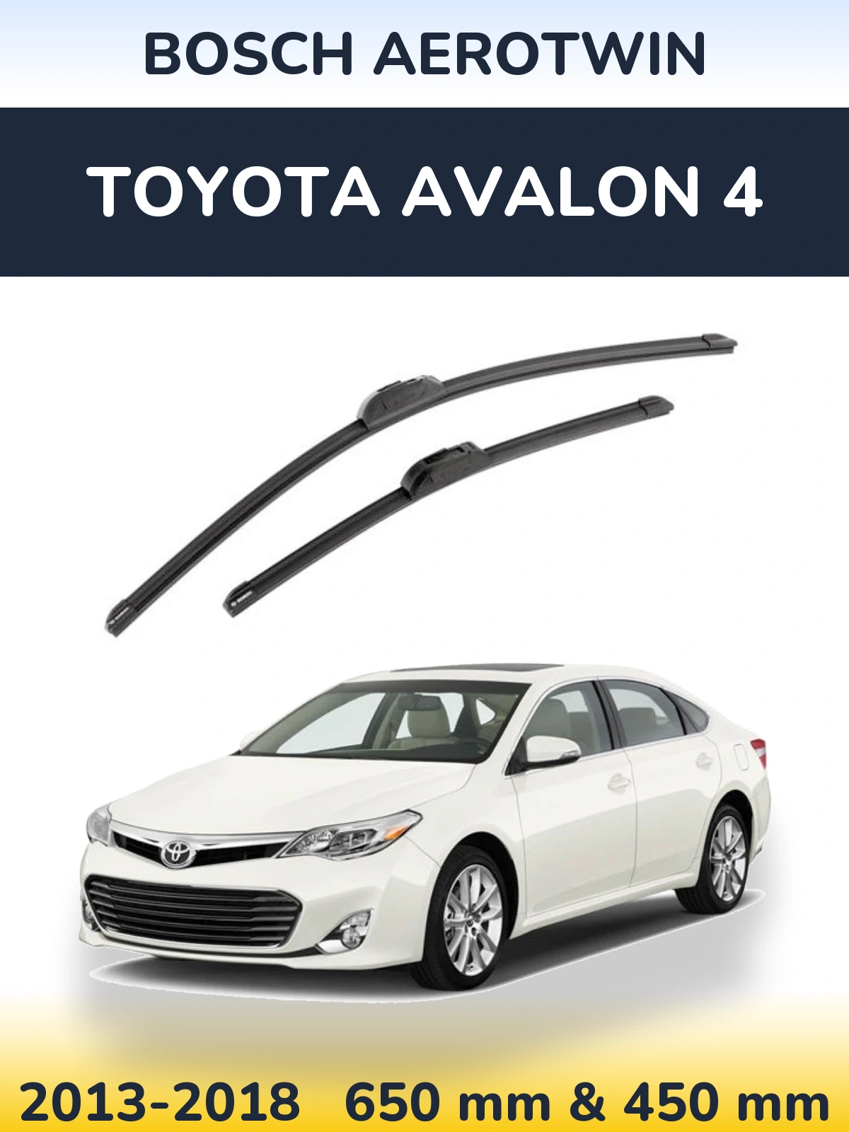 Torkarblad BOSCH AeroTwin för Toyota Avalon 4