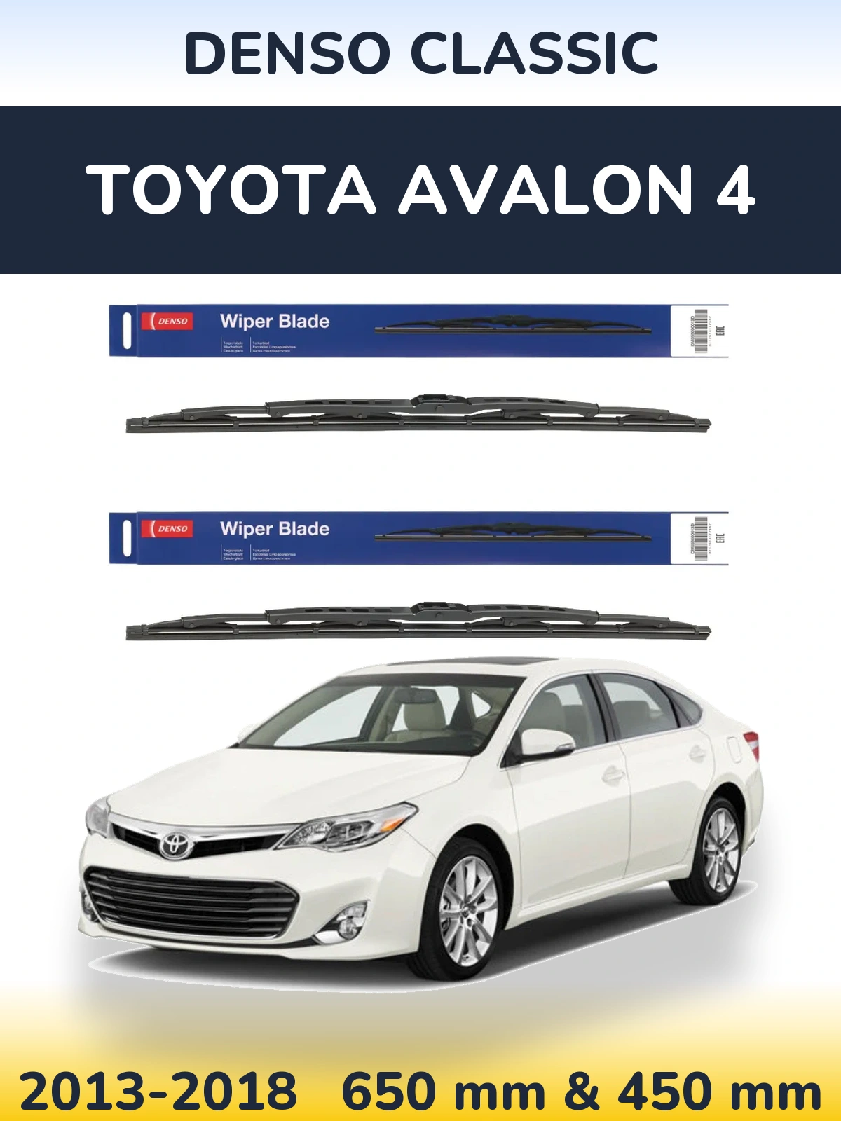 Torkarblad Denso Classic för Toyota Avalon 4