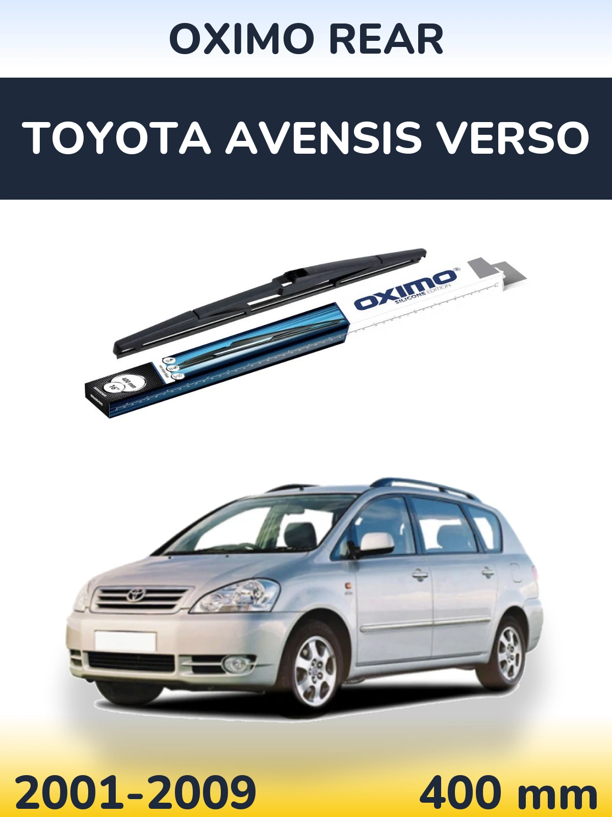 Torkarblad Oximo Rear för Toyota Avensis Verso