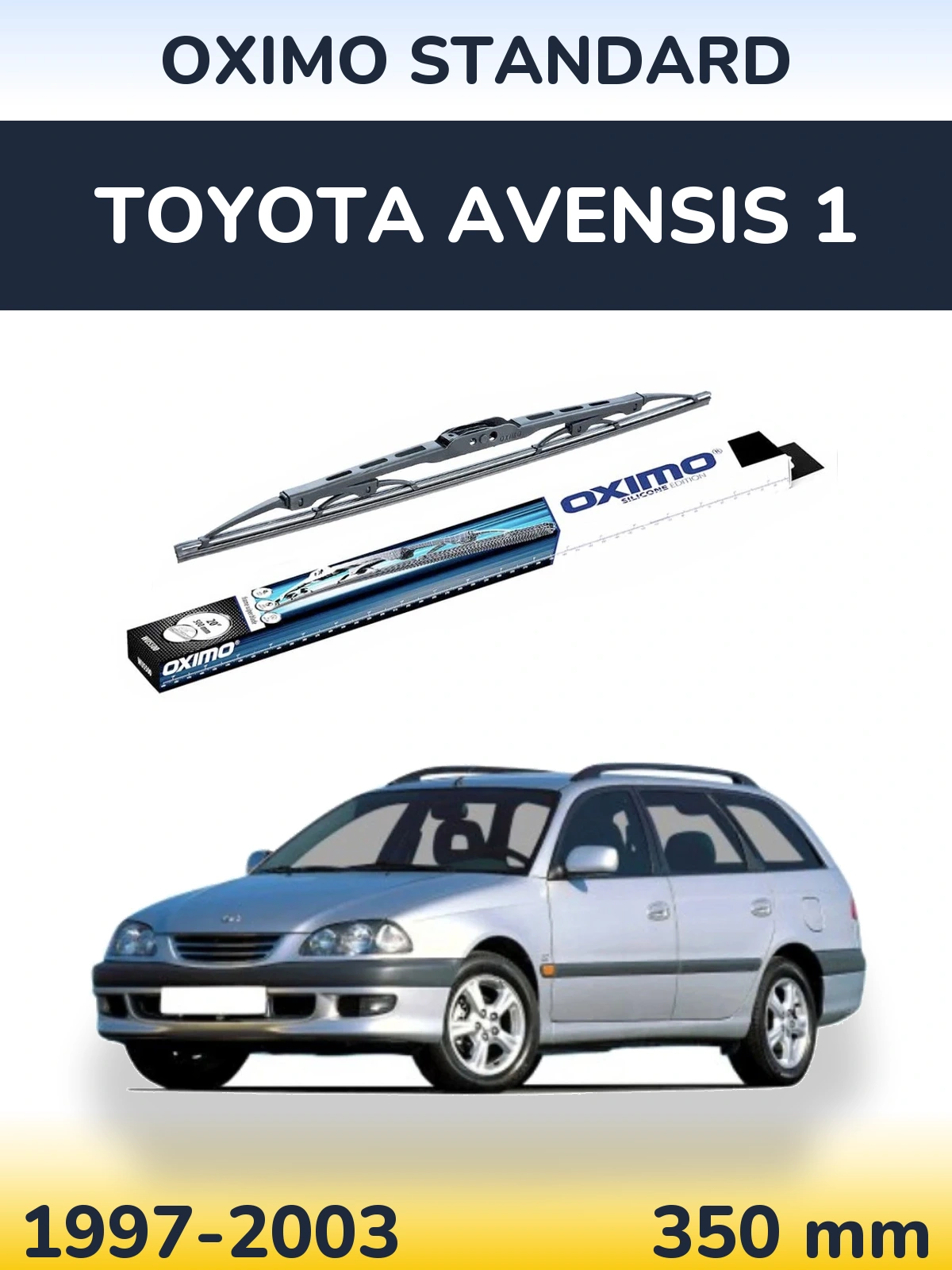 Torkarblad Oximo Standard för Toyota Avensis 1