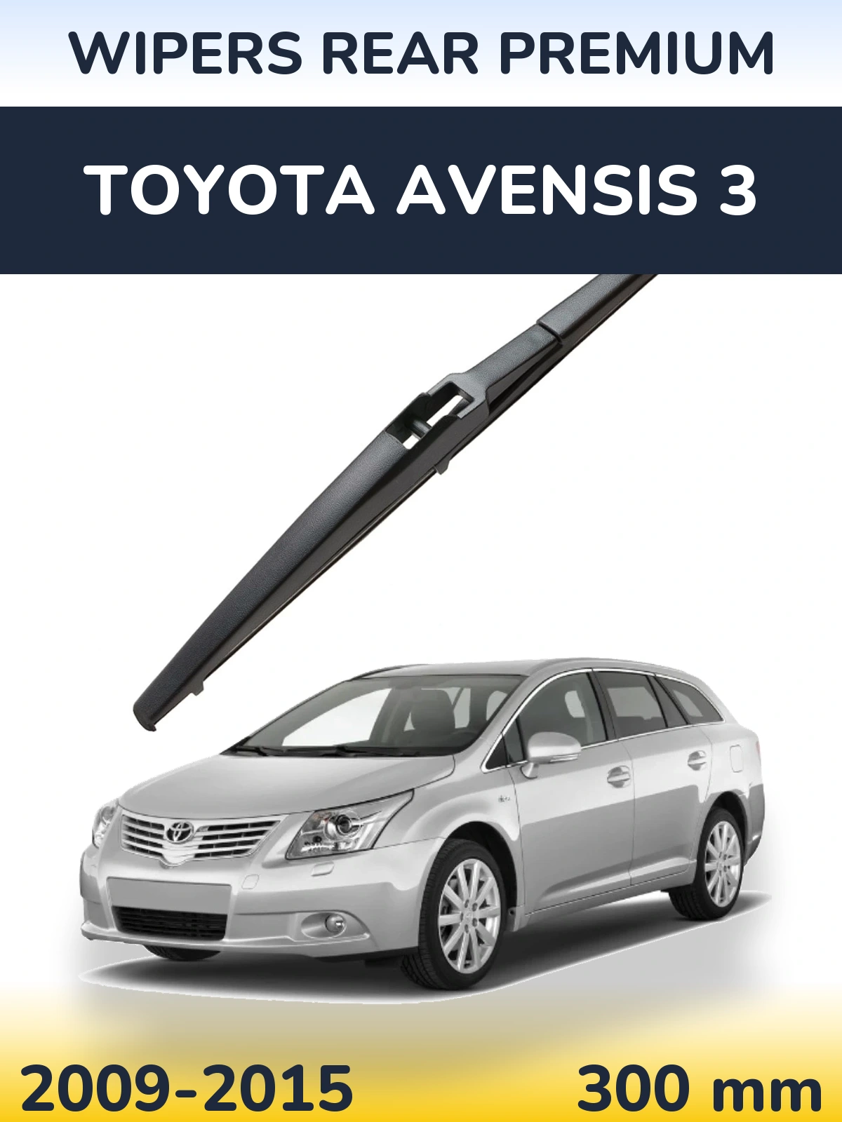 Torkarblad WIPERS REAR PREMIUM för Toyota Avensis 3
