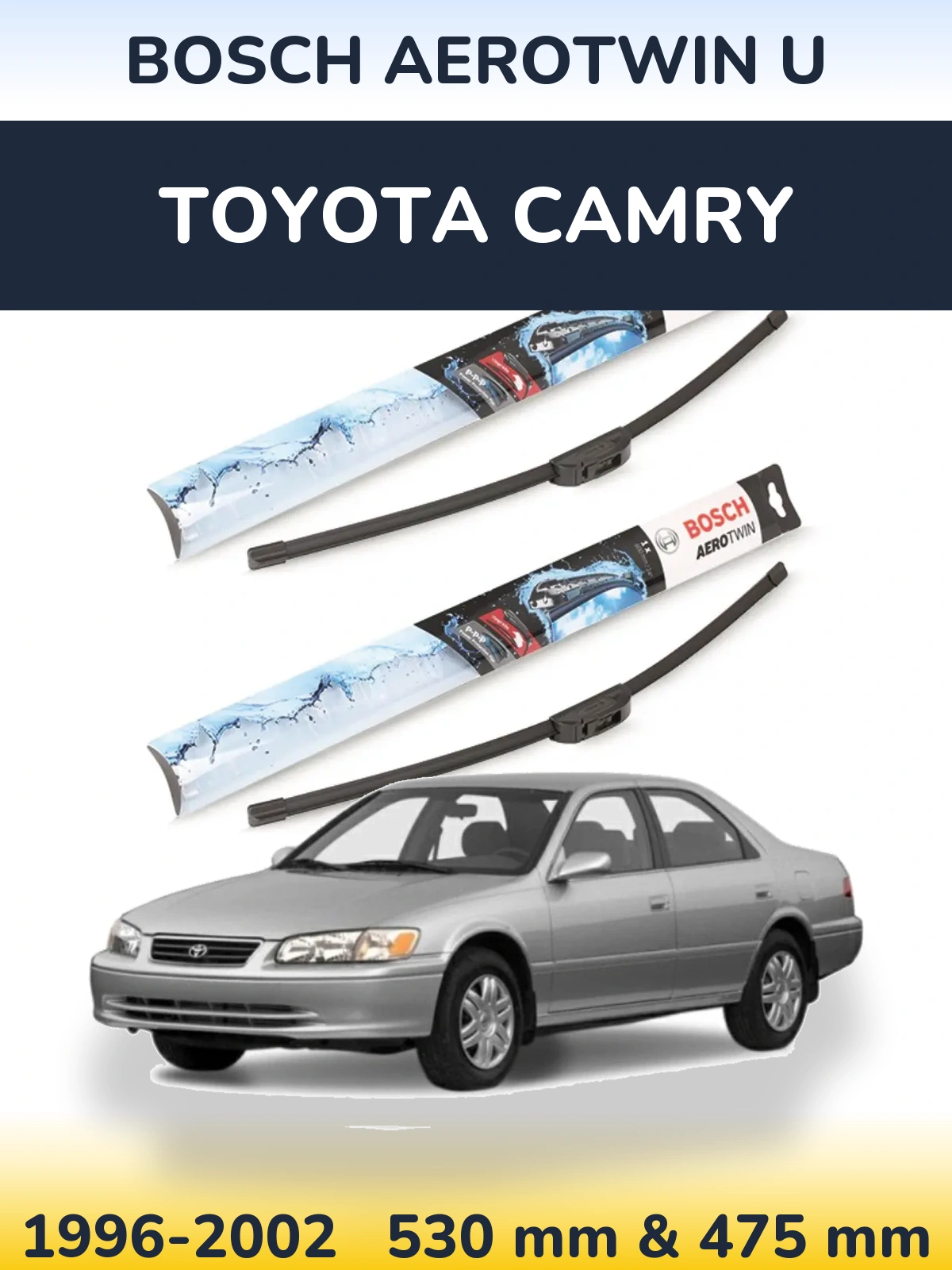 Torkarblad BOSCH AeroTwin U för Toyota Camry