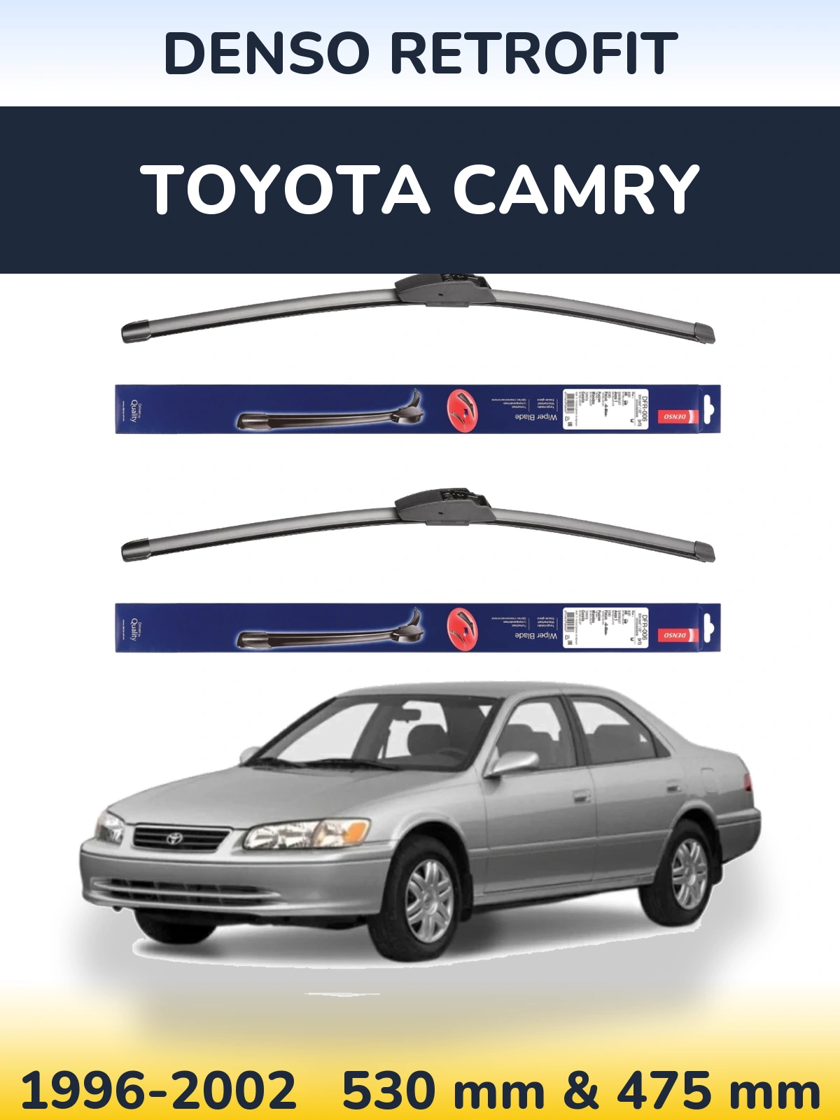Torkarblad Denso Retrofit för Toyota Camry