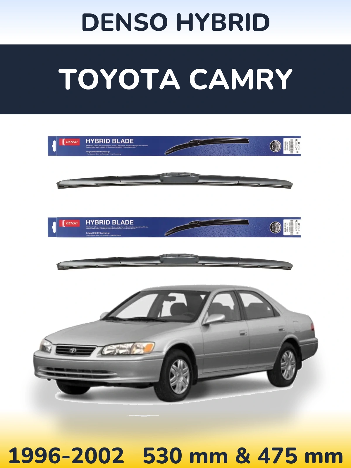 Torkarblad Denso Hybrid för Toyota Camry