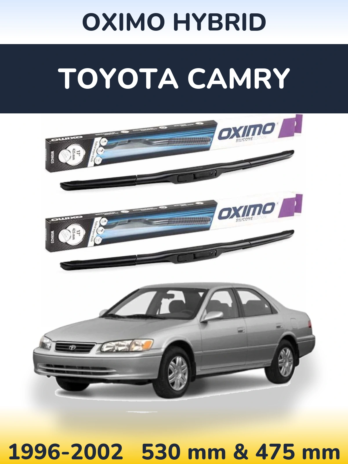 Torkarblad Oximo Hybrid för Toyota Camry