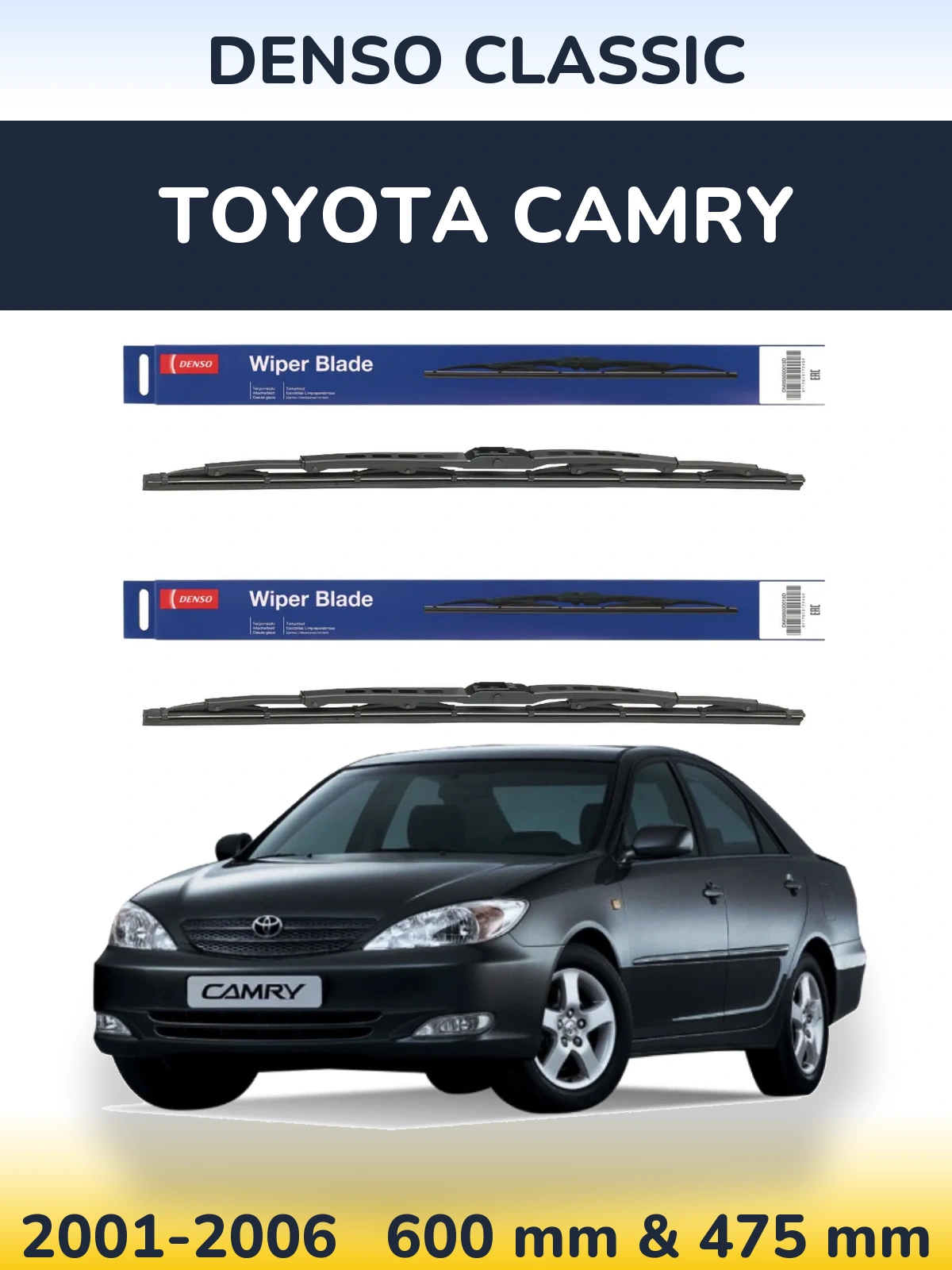 Torkarblad Denso Classic för Toyota Camry