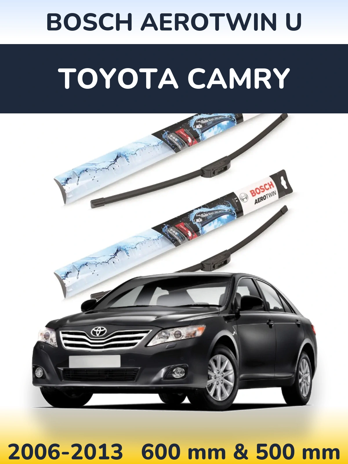 Torkarblad BOSCH AeroTwin U för Toyota Camry