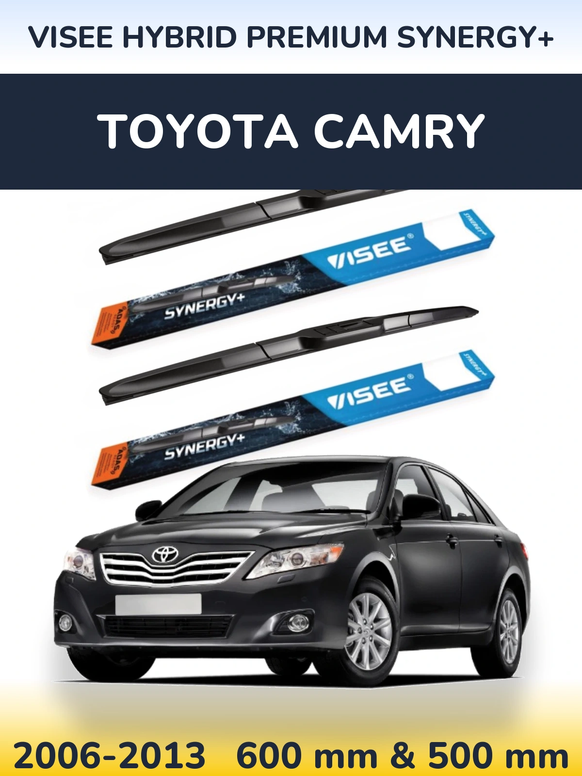 Torkarblad VISEE HYBRID PREMIUM SYNERGY+ för Toyota Camry