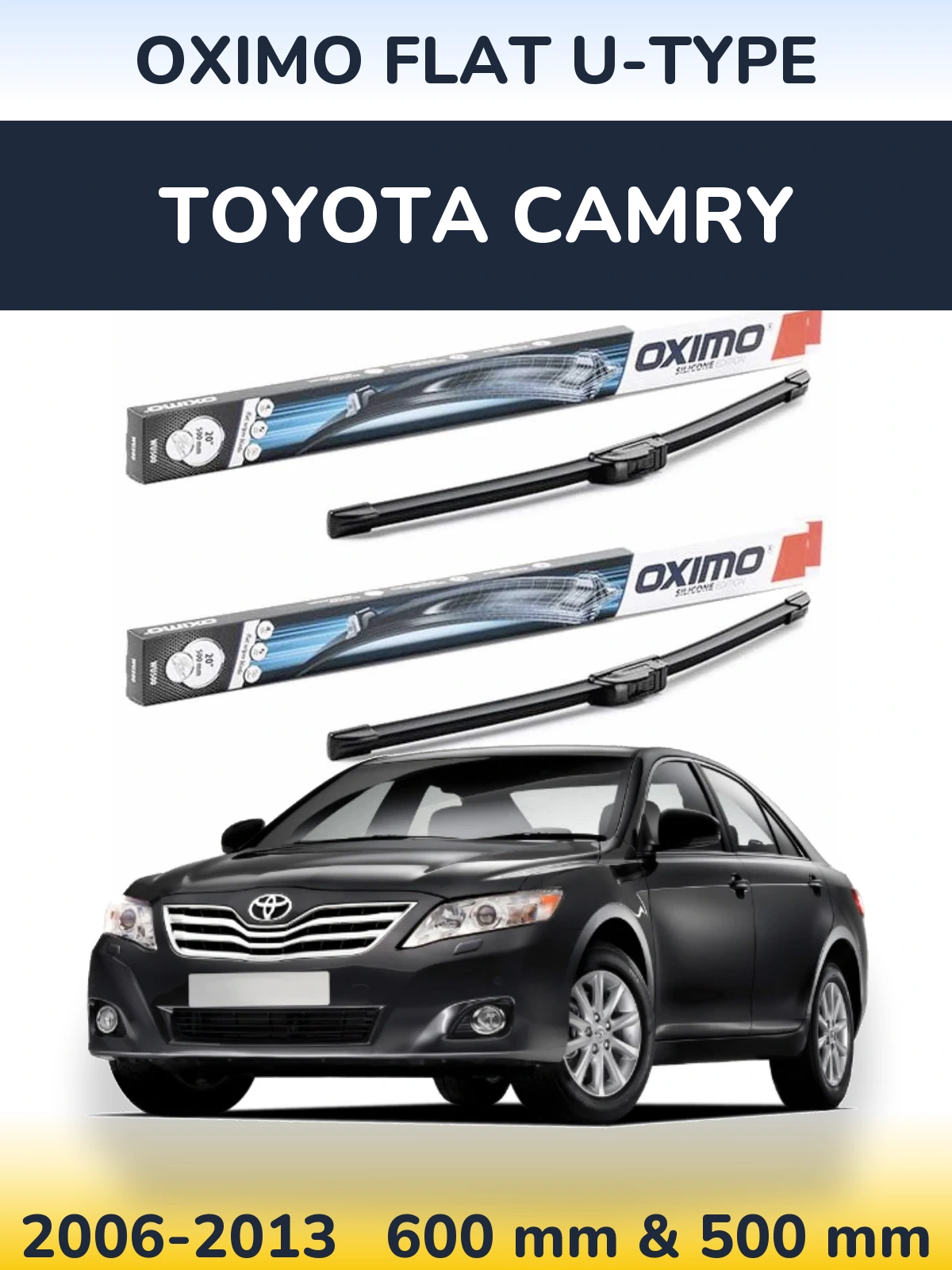 Torkarblad Oximo Flat U-type för Toyota Camry