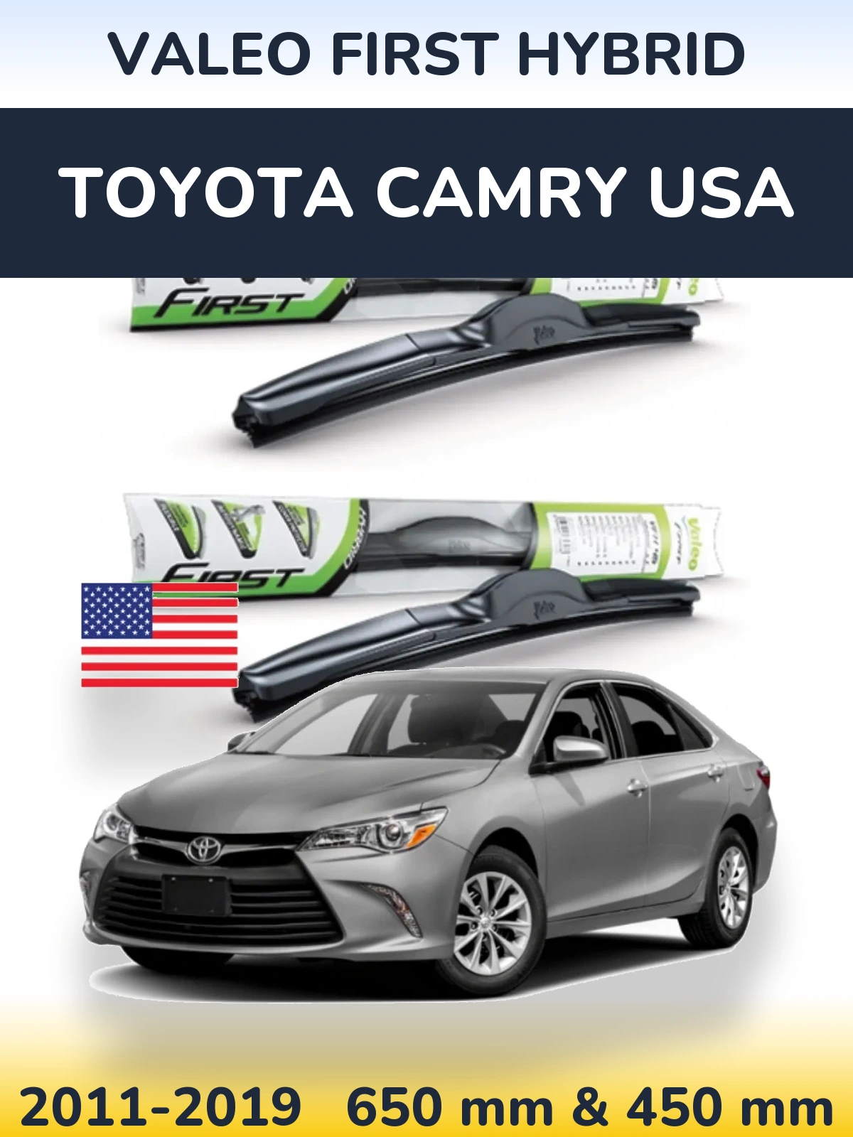 Torkarblad Valeo First Hybrid för Toyota Camry USA