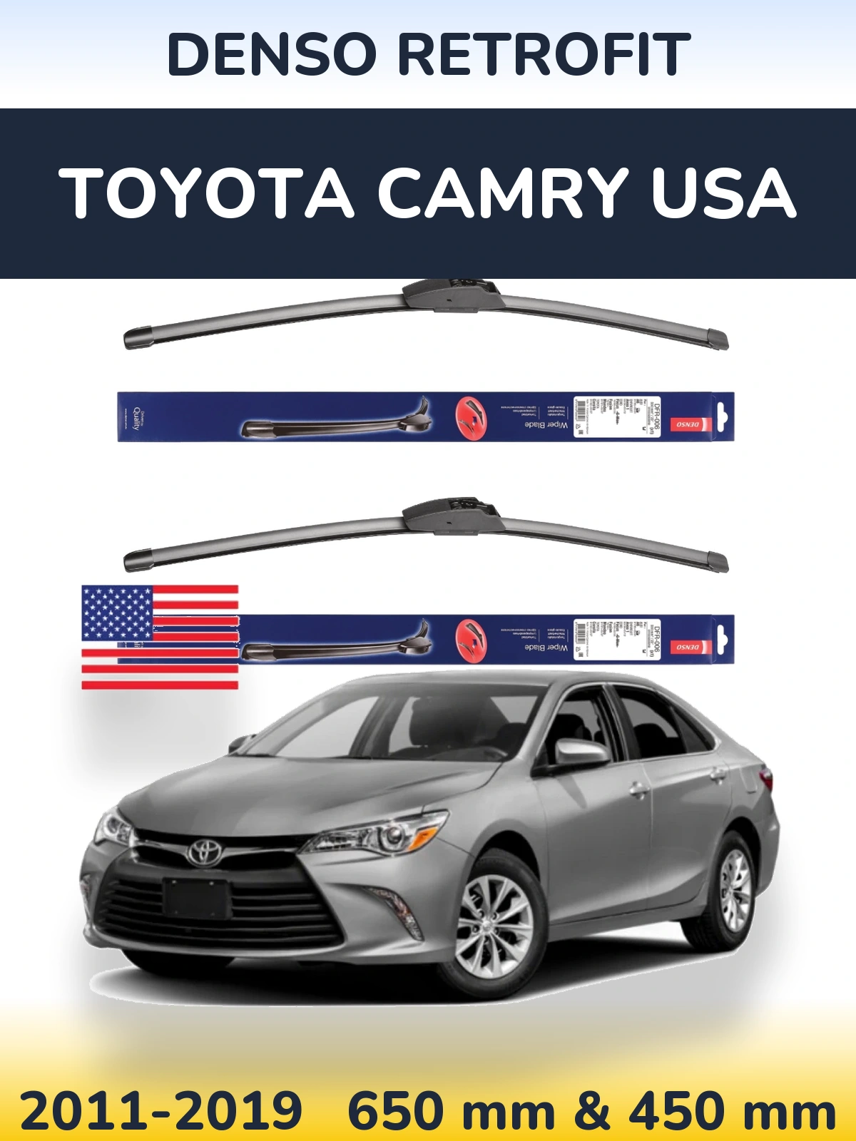 Torkarblad Denso Retrofit för Toyota Camry USA
