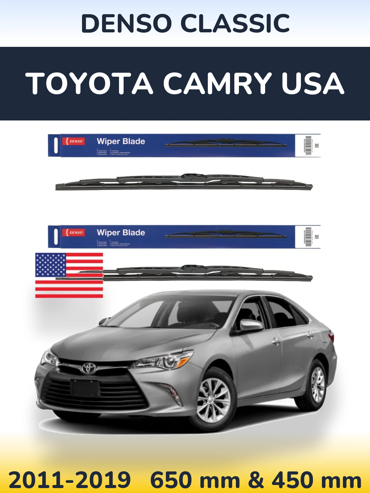 Torkarblad Denso Classic för Toyota Camry USA