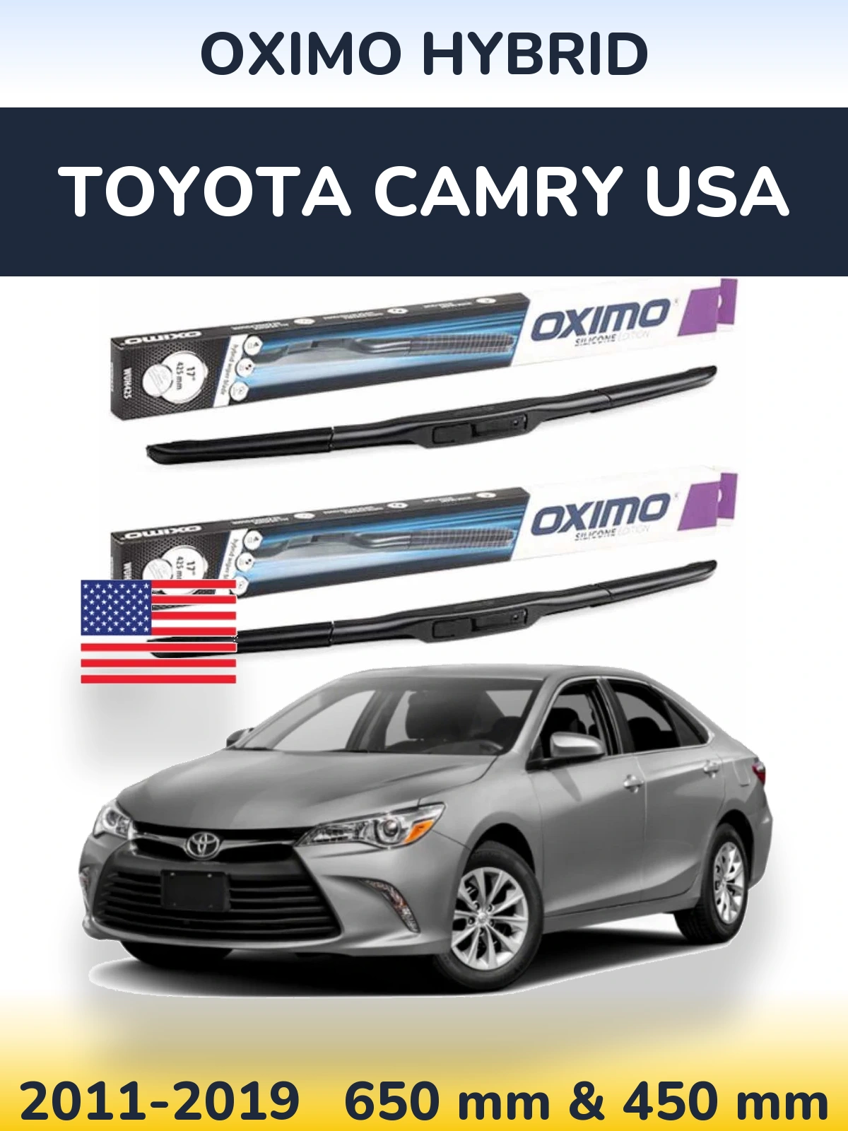 Torkarblad Oximo Hybrid för Toyota Camry USA