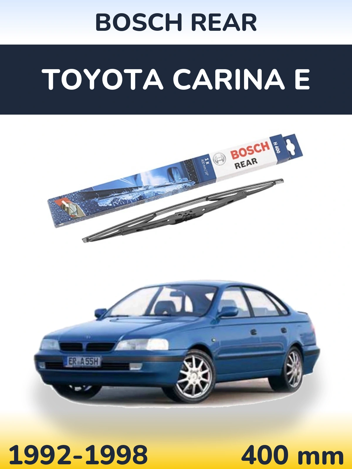 Torkarblad BOSCH Rear för Toyota Carina E