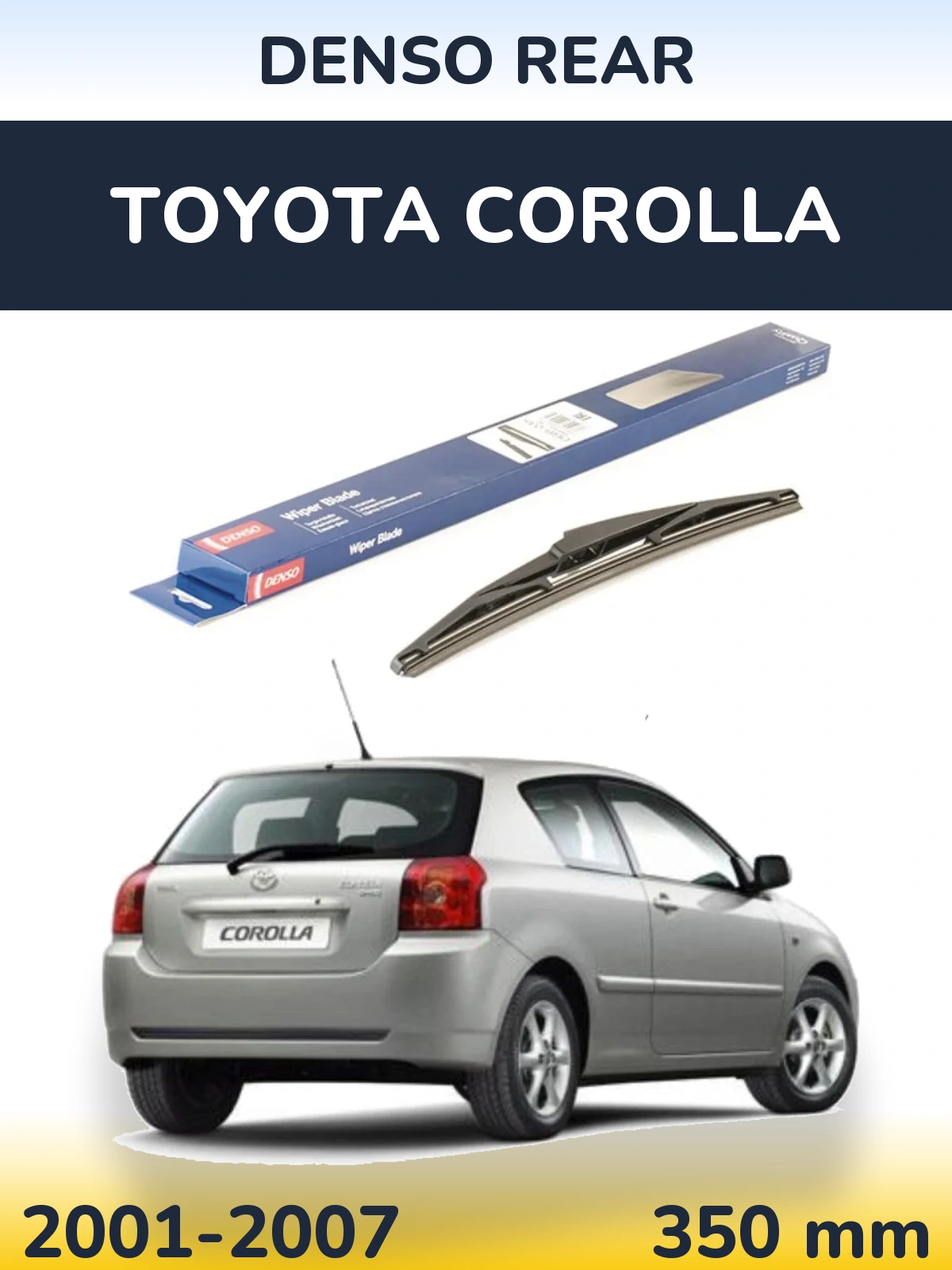 Torkarblad Denso Rear för Toyota Corolla