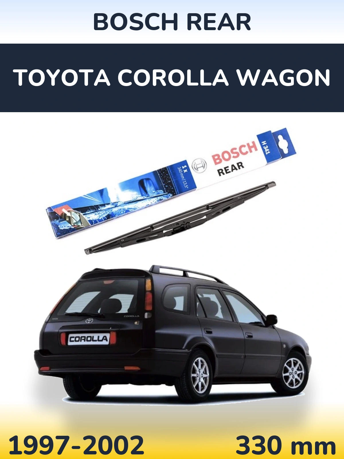 Torkarblad BOSCH Rear för Toyota Corolla Wagon