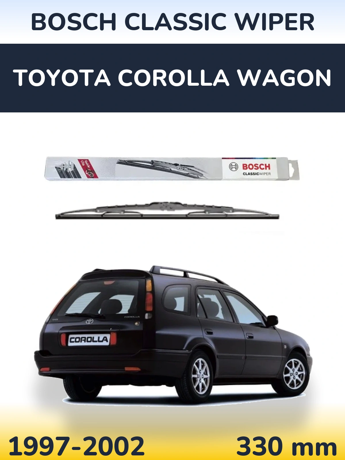 Torkarblad BOSCH Classic Wiper för Toyota Corolla Wagon
