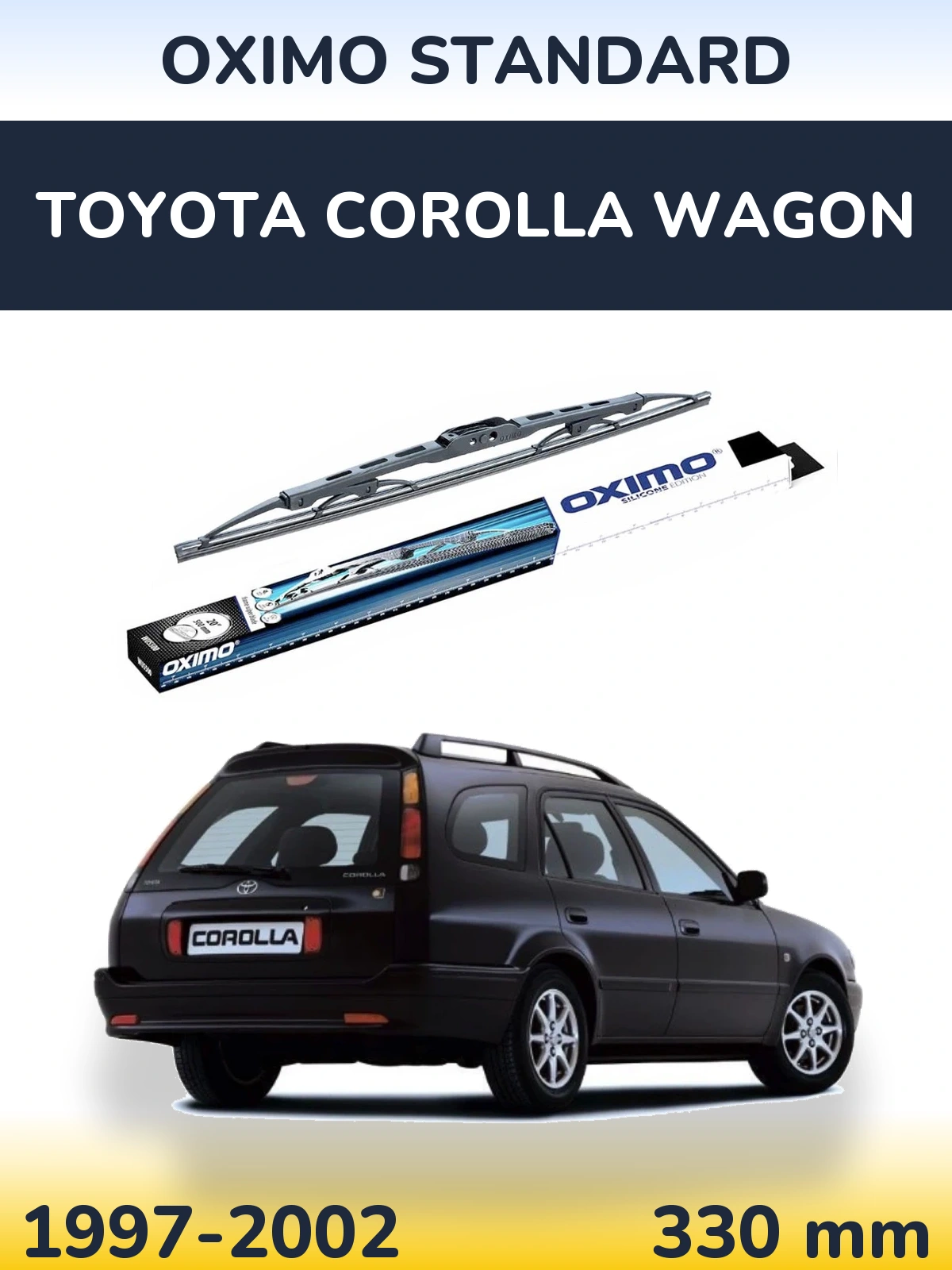 Torkarblad Oximo Standard för Toyota Corolla Wagon