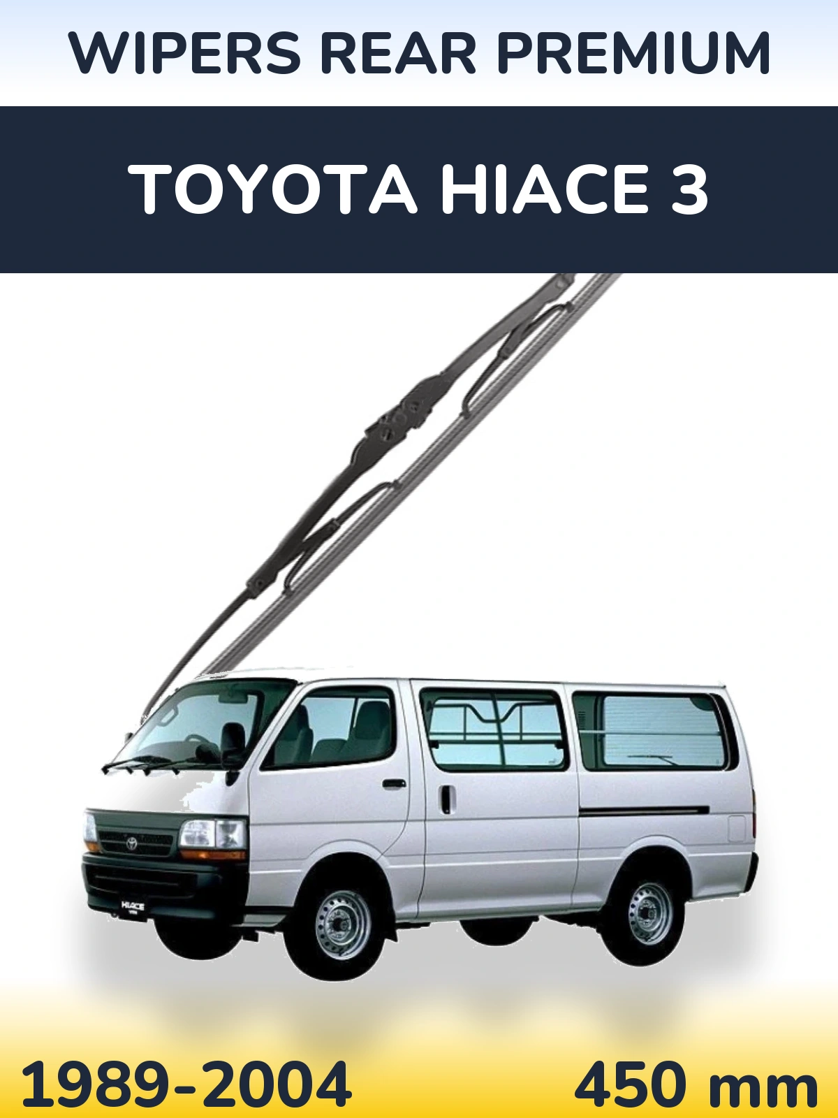 Torkarblad WIPERS REAR PREMIUM för Toyota Hiace 3