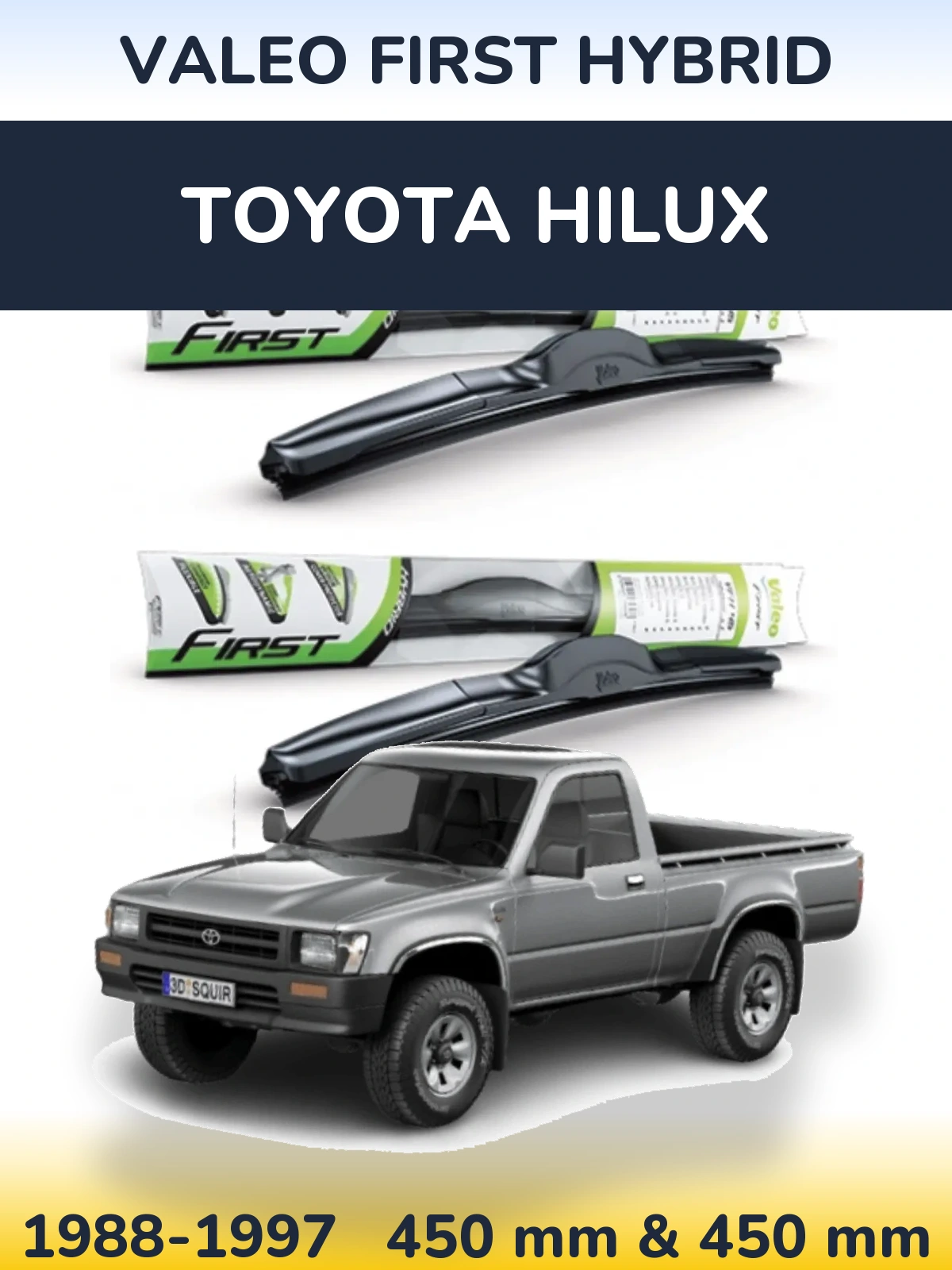 Torkarblad Valeo First Hybrid för Toyota Hilux
