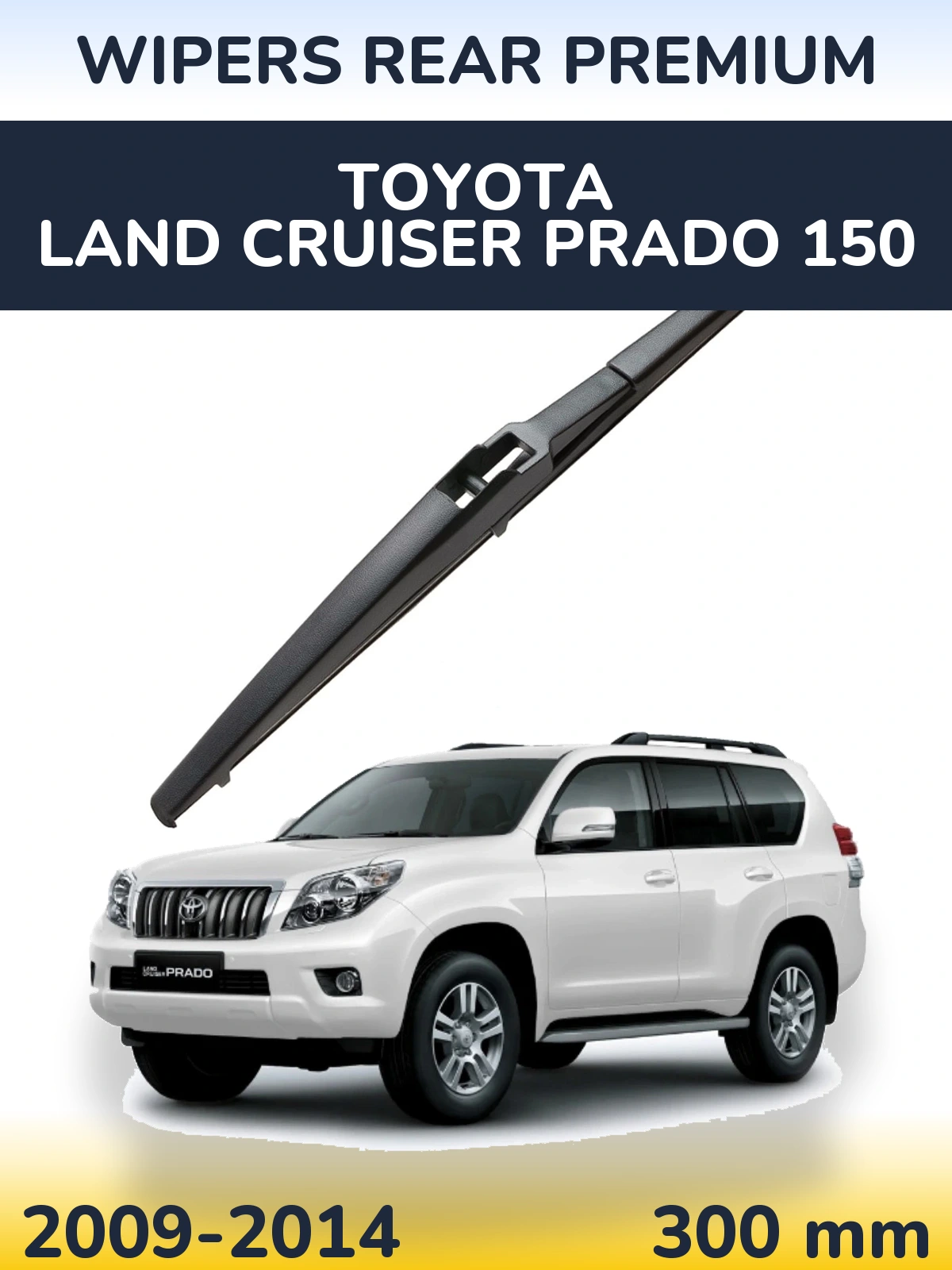 Torkarblad WIPERS REAR PREMIUM för Toyota Land Cruiser Prado 150