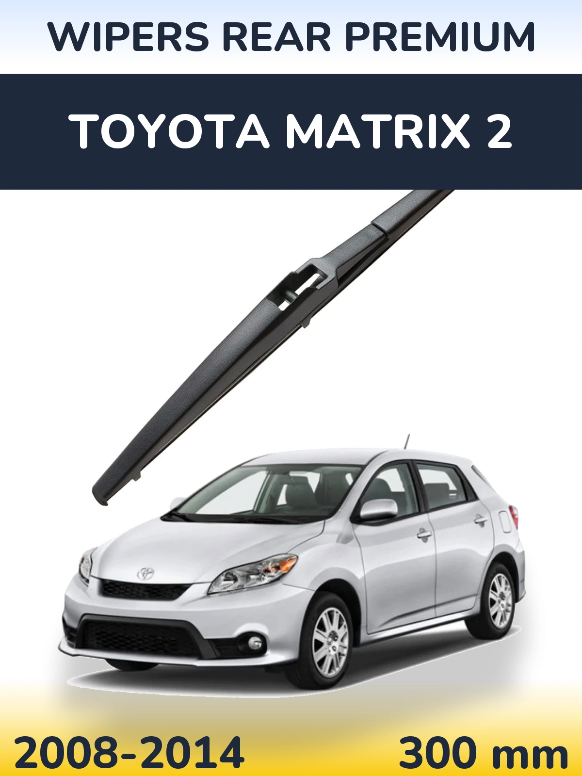 Torkarblad WIPERS REAR PREMIUM för Toyota Matrix 2