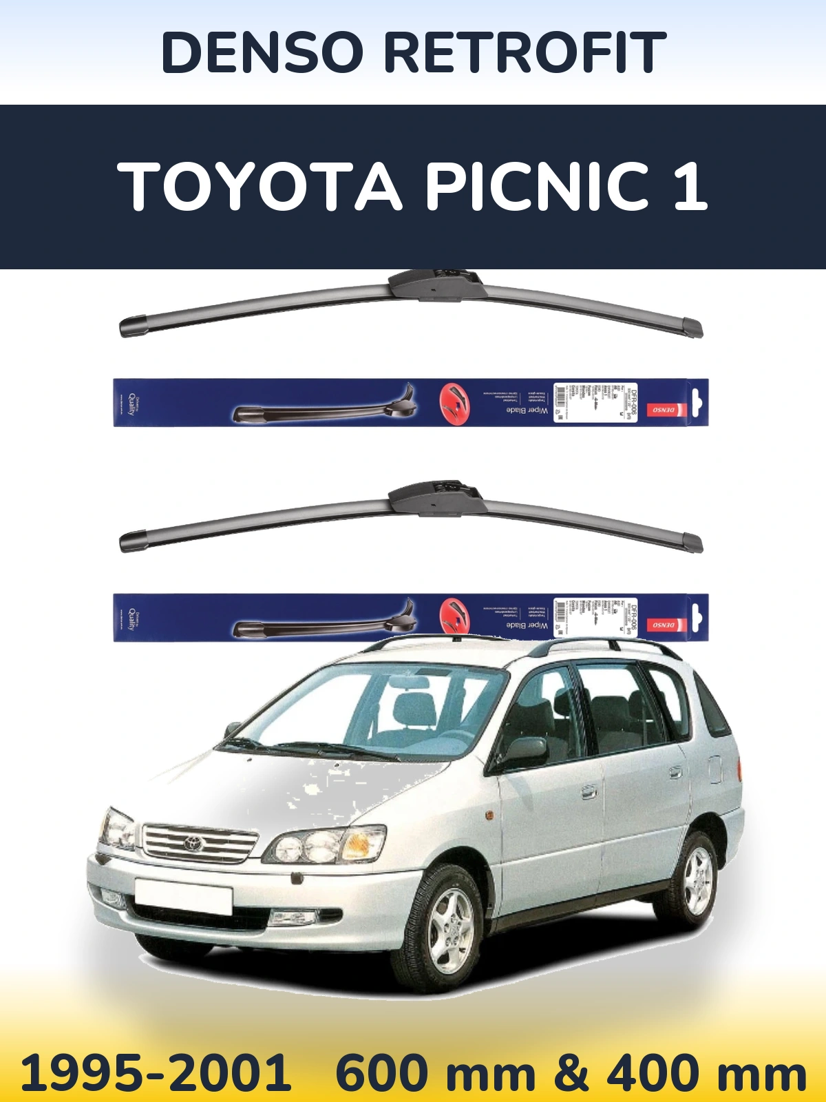 Torkarblad Denso Retrofit för Toyota Picnic 1