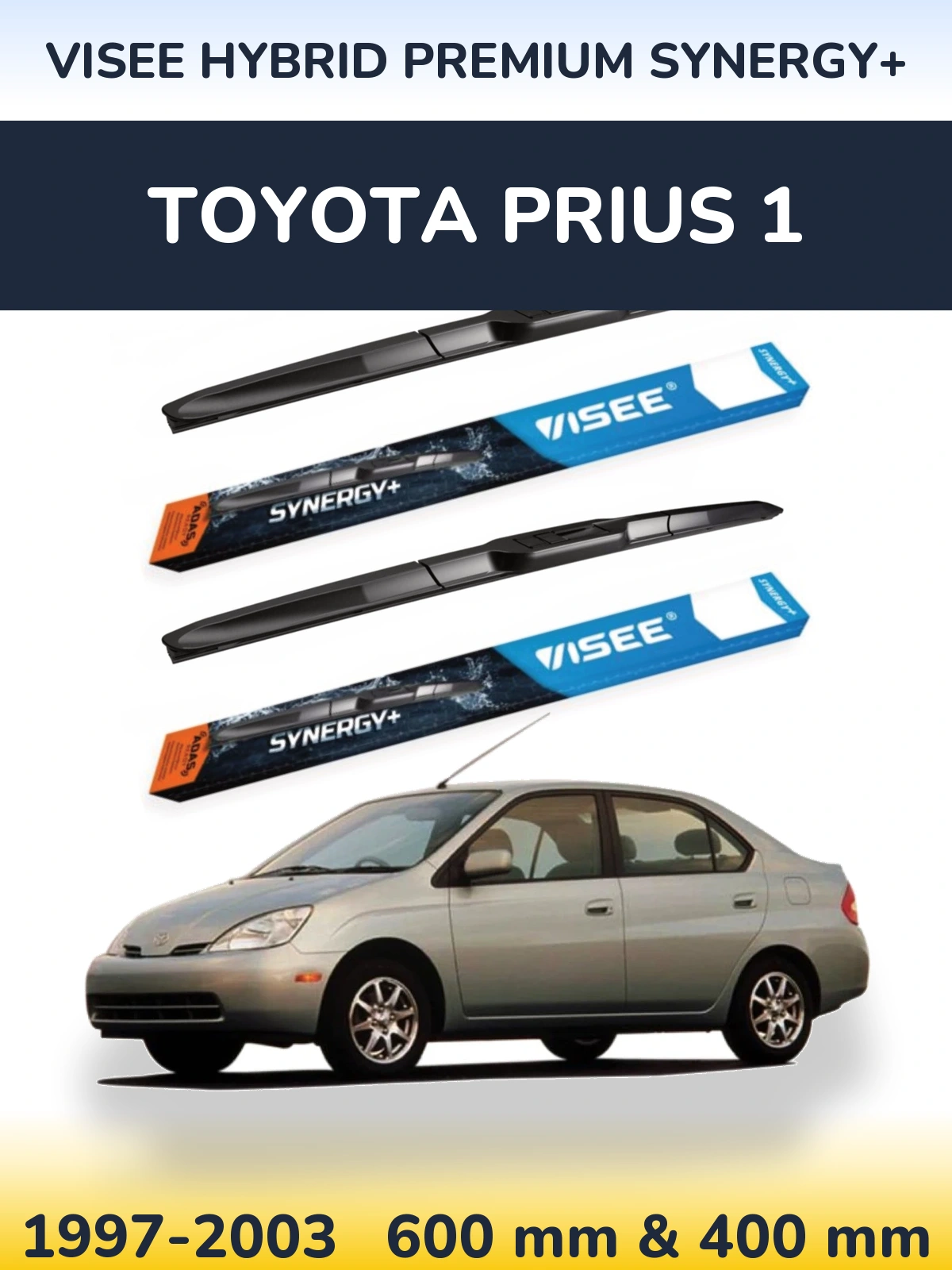 Torkarblad VISEE HYBRID PREMIUM SYNERGY+ för Toyota Prius 1