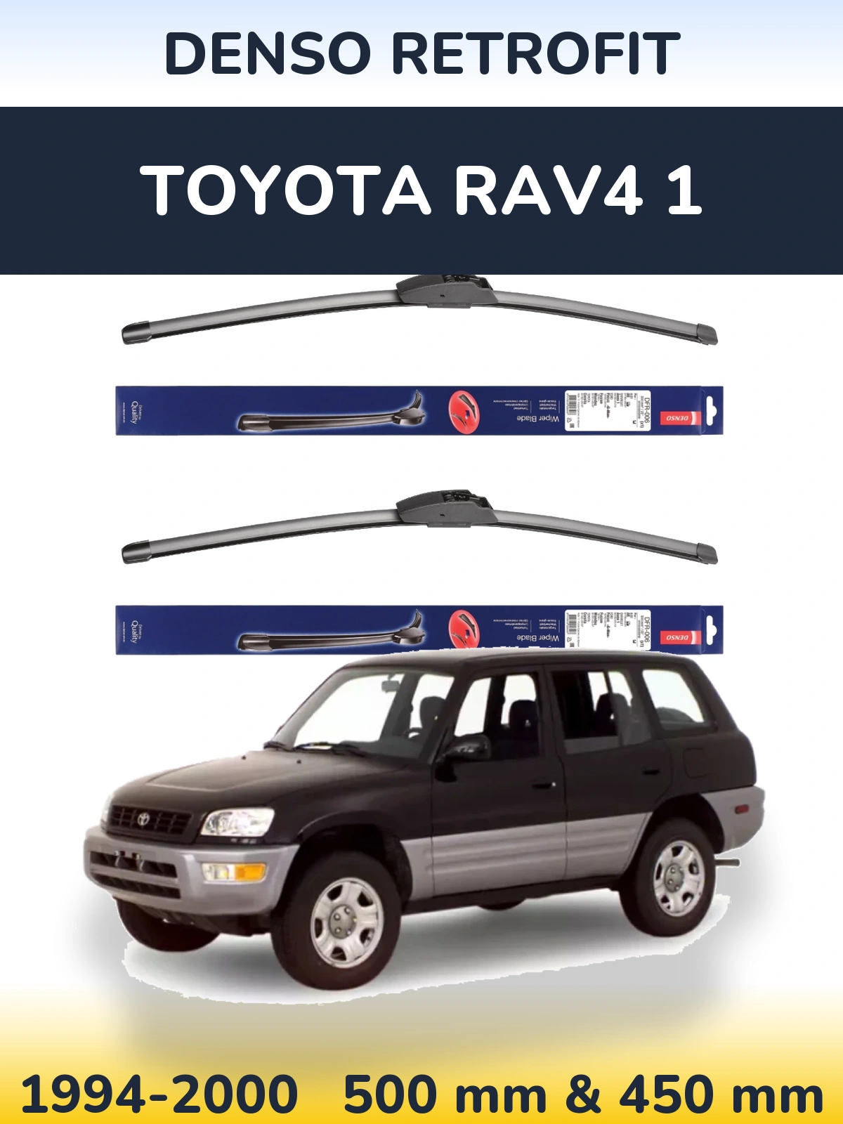 Torkarblad Denso Retrofit för Toyota RAV4 1