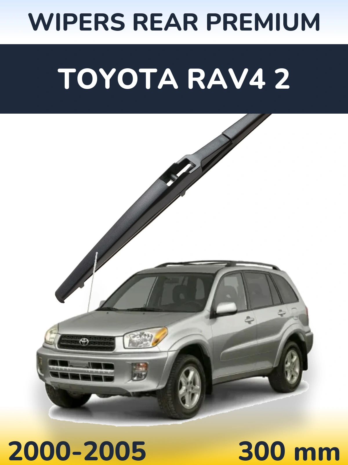 Torkarblad WIPERS REAR PREMIUM för Toyota RAV4 2
