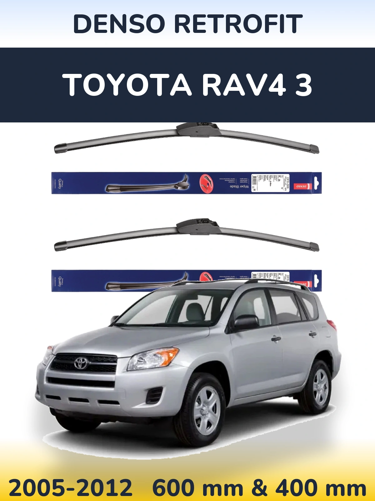 Torkarblad Denso Retrofit för Toyota RAV4 3