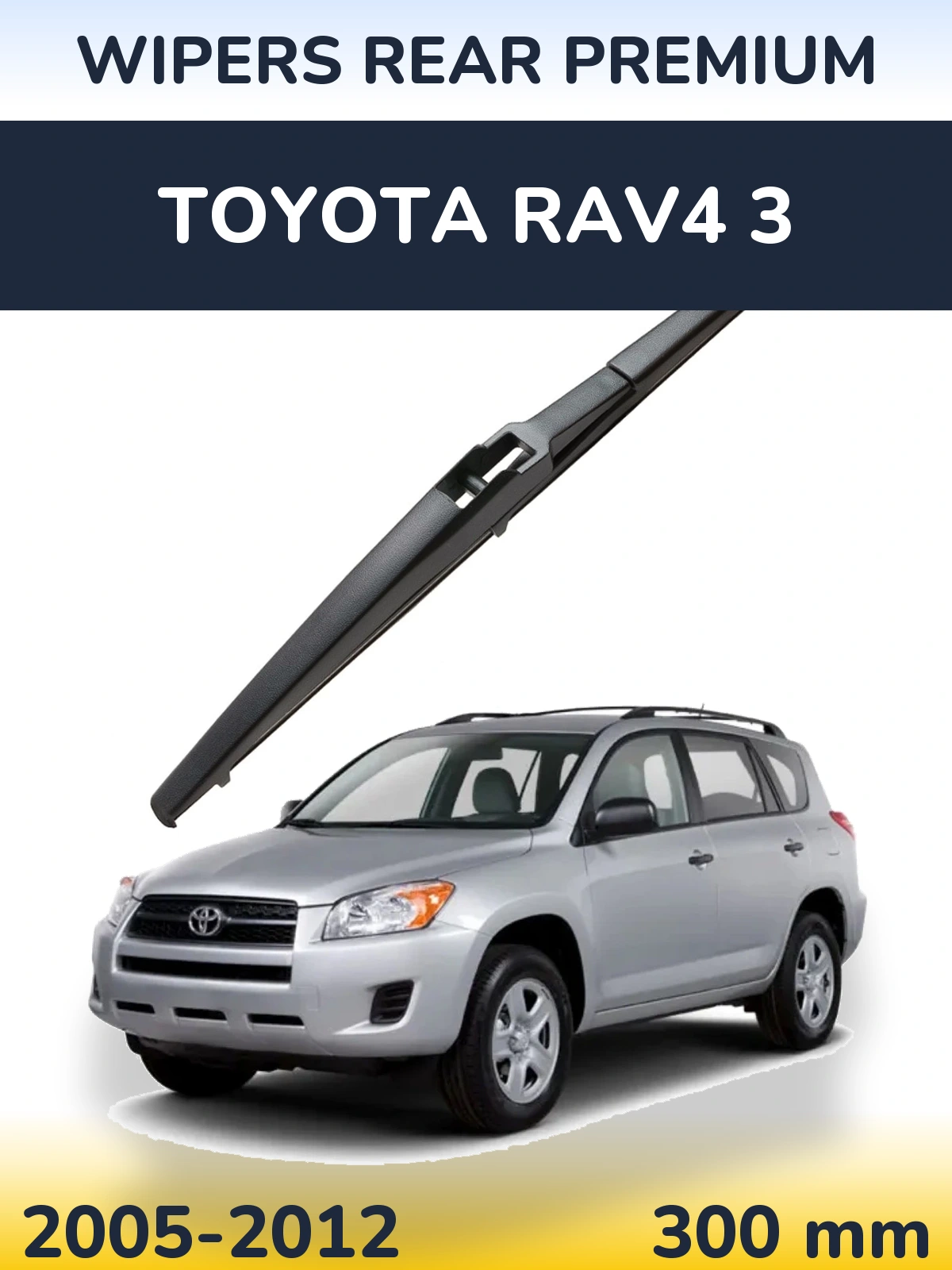 Torkarblad WIPERS REAR PREMIUM för Toyota RAV4 3