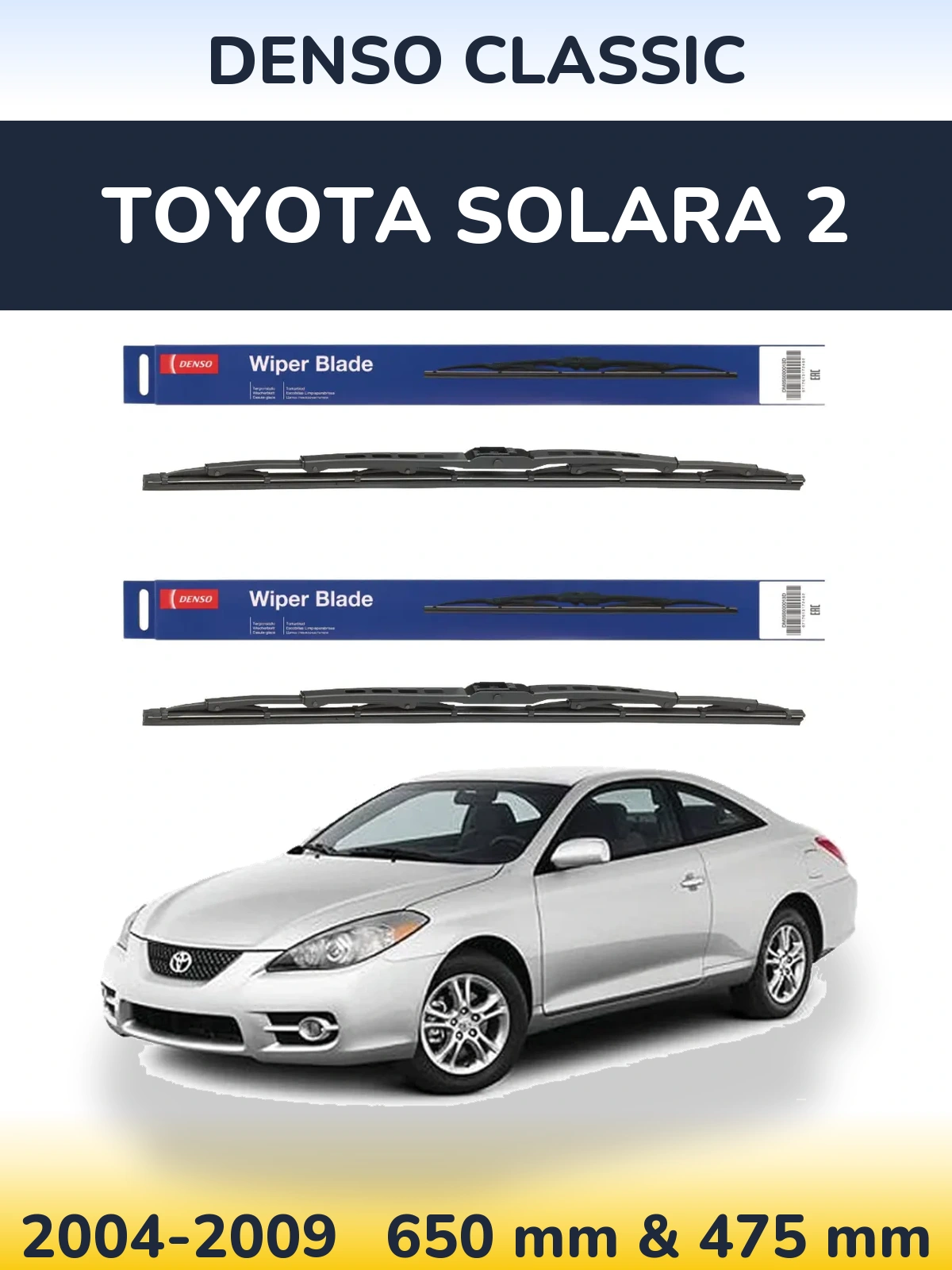 Torkarblad Denso Classic för Toyota Solara 2