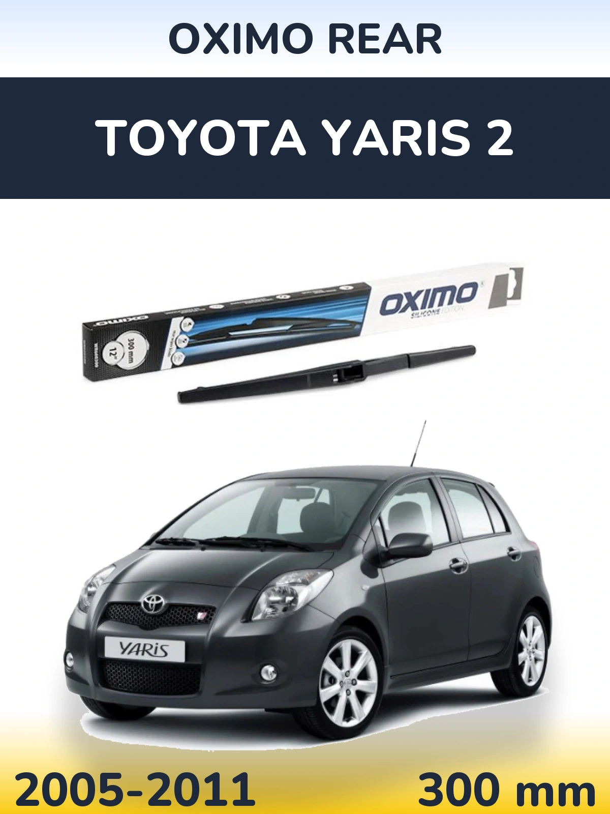 Torkarblad Oximo Rear för Toyota Yaris 2